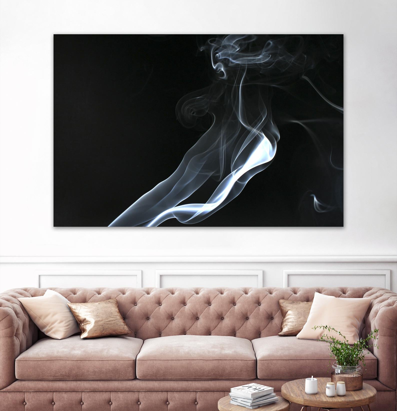 Lit Up Again by Martin Smith on GIANT ART - white abstract