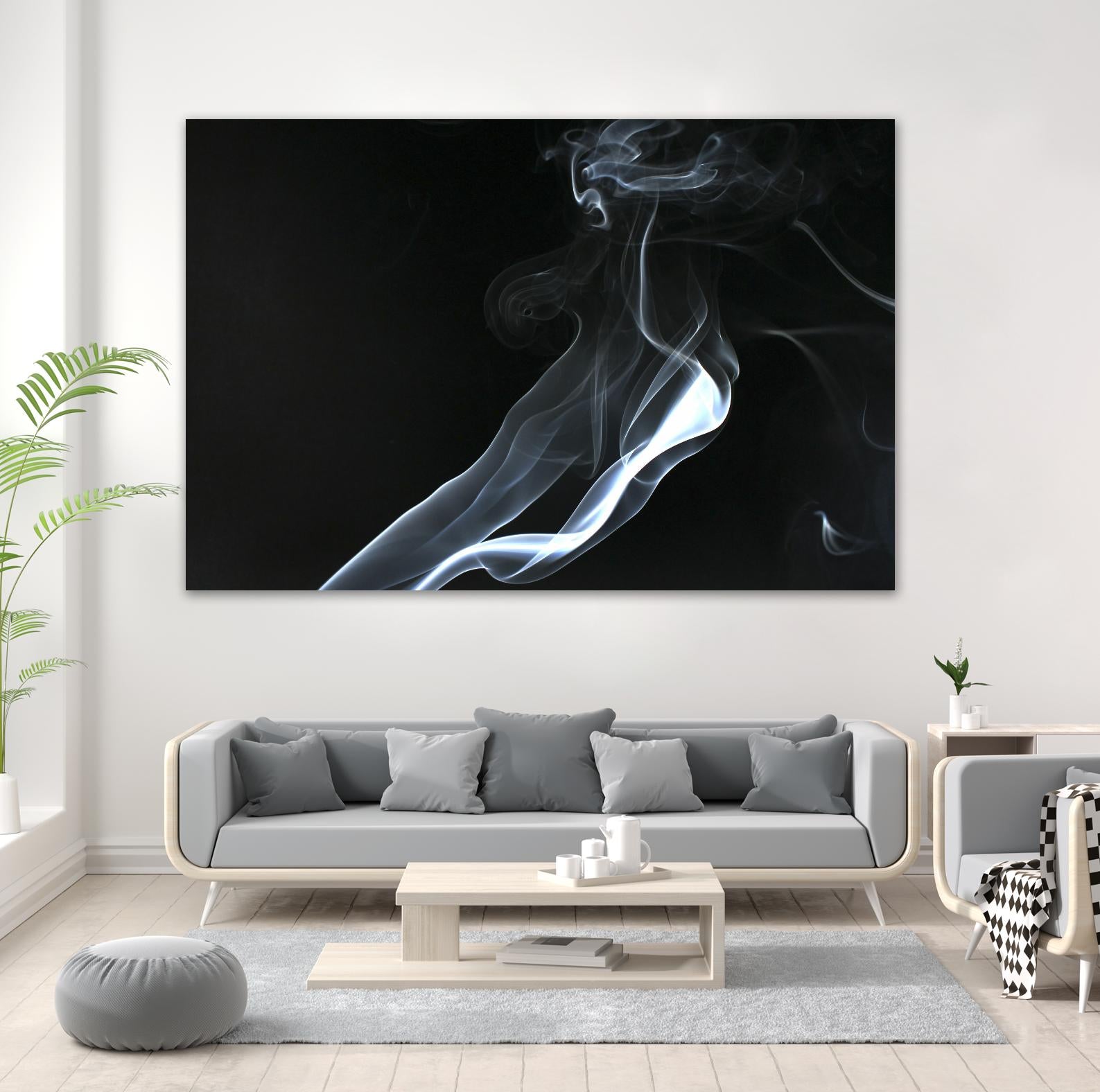 Lit Up Again by Martin Smith on GIANT ART - white abstract