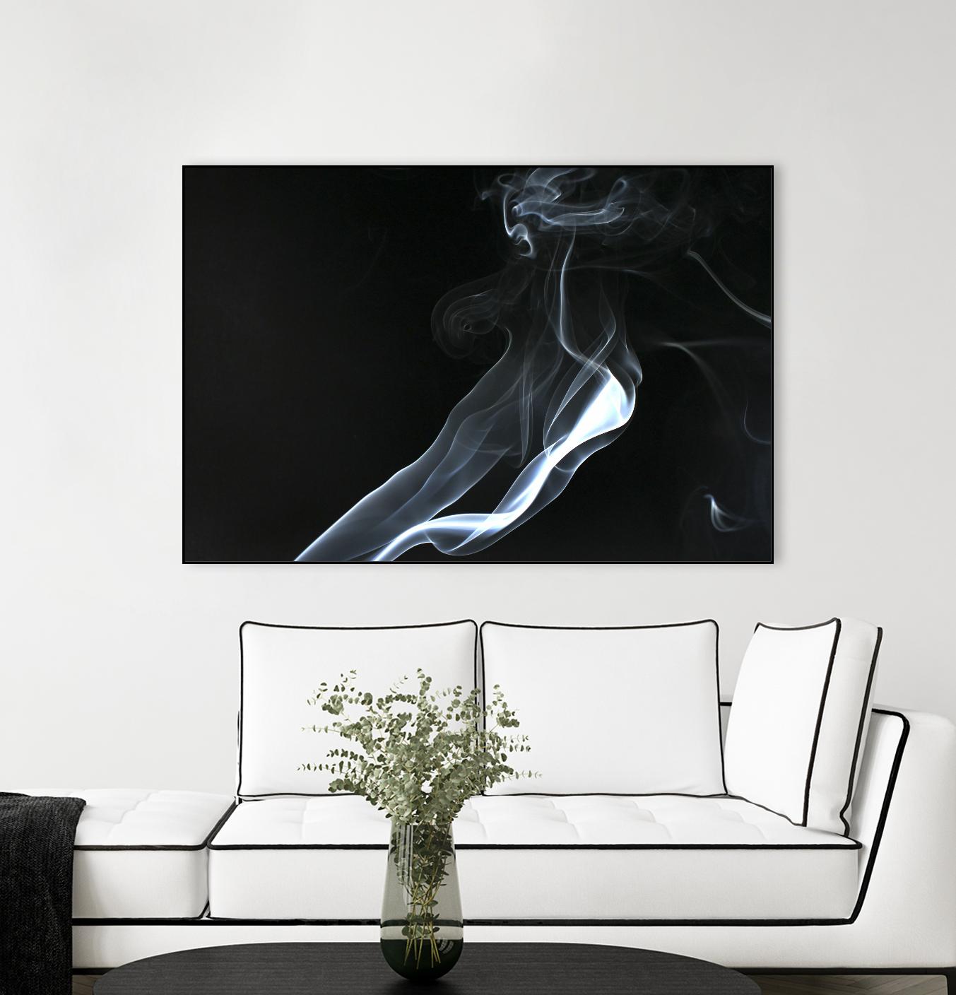 Lit Up Again by Martin Smith on GIANT ART - white abstract