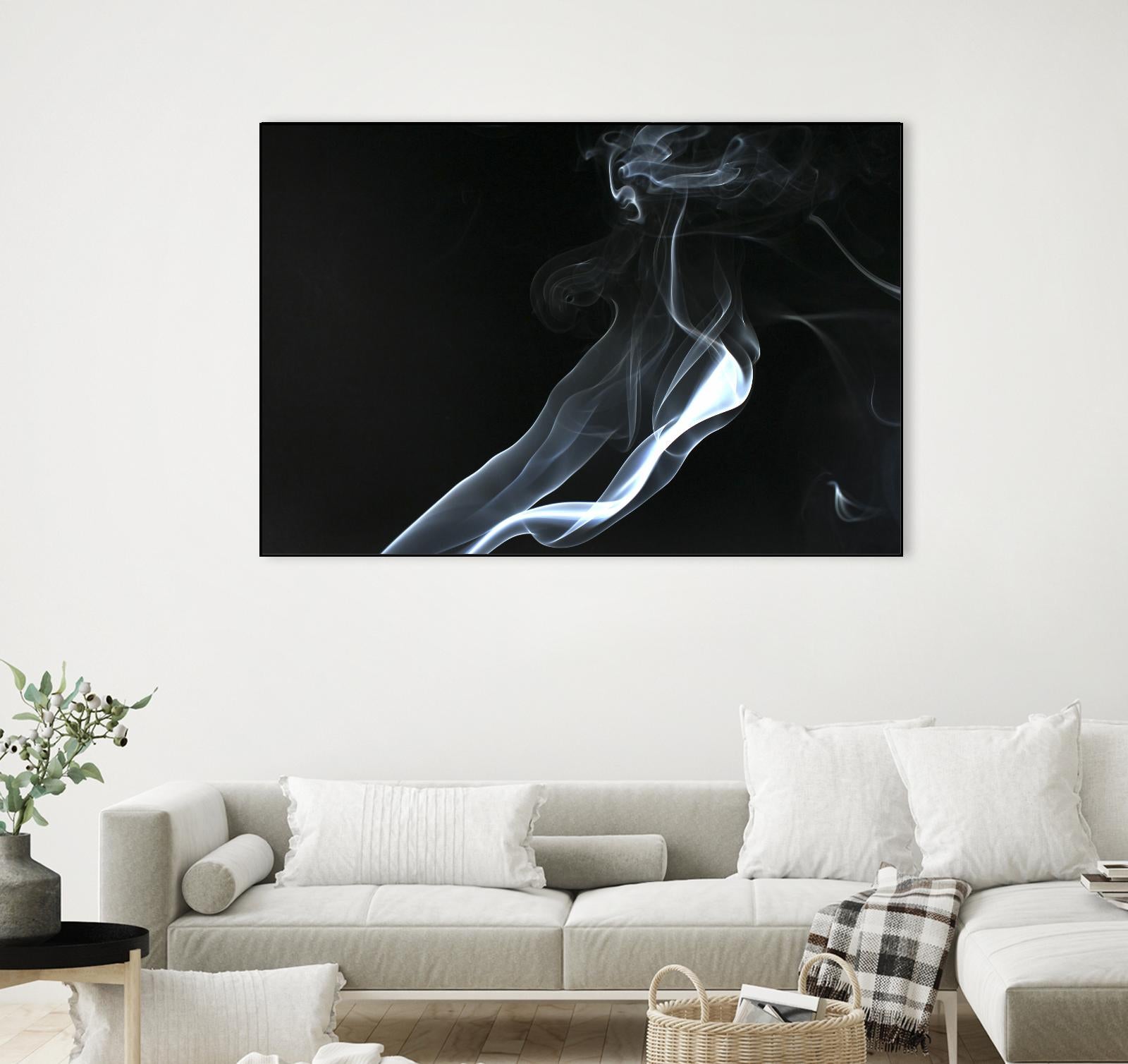 Lit Up Again by Martin Smith on GIANT ART - white abstract