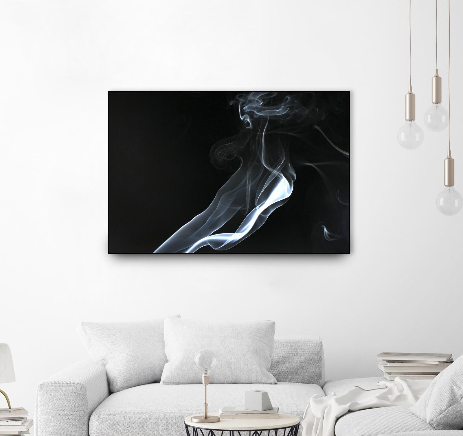 Lit Up Again by Martin Smith on GIANT ART - white abstract