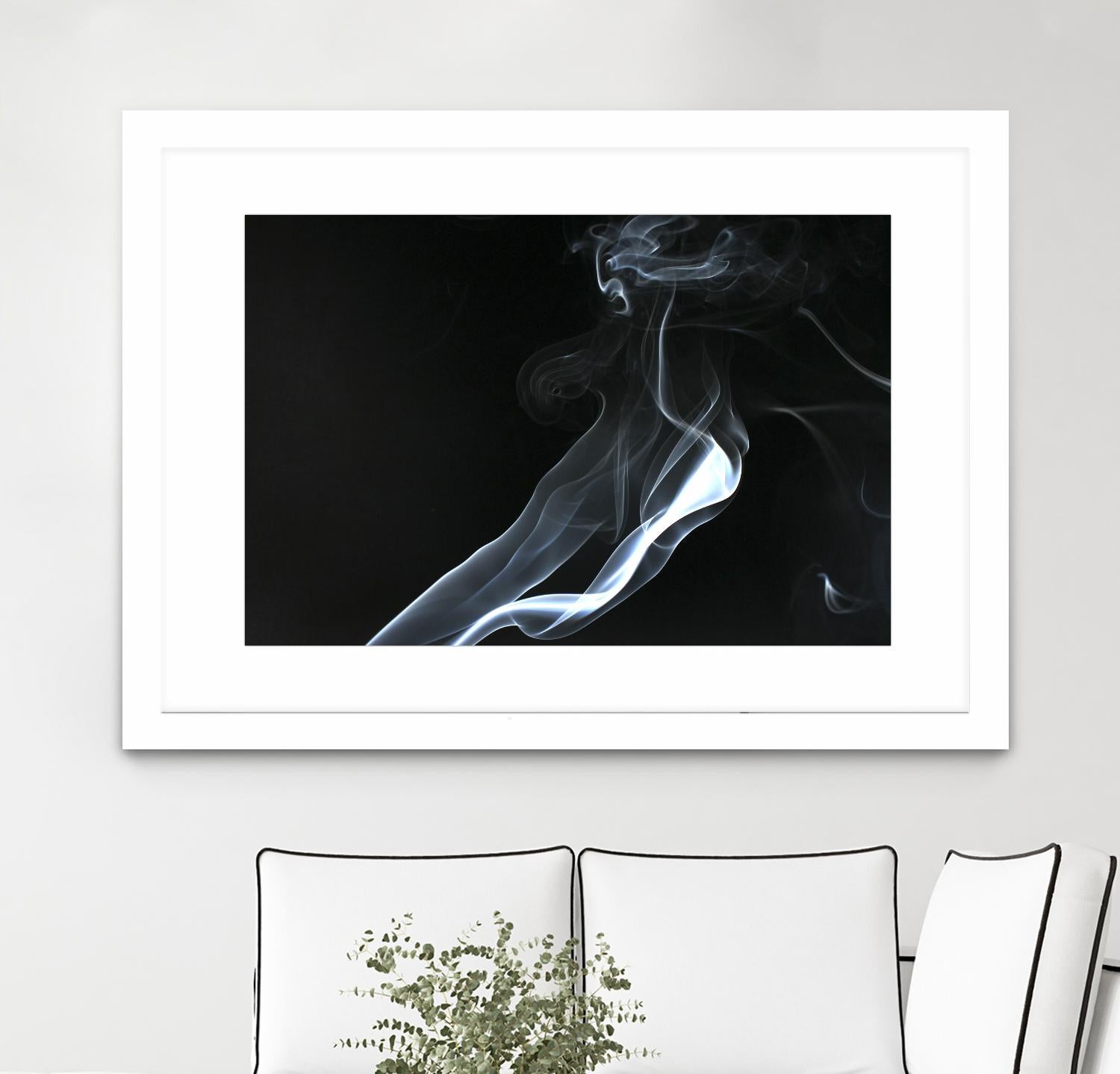 Lit Up Again by Martin Smith on GIANT ART - white abstract