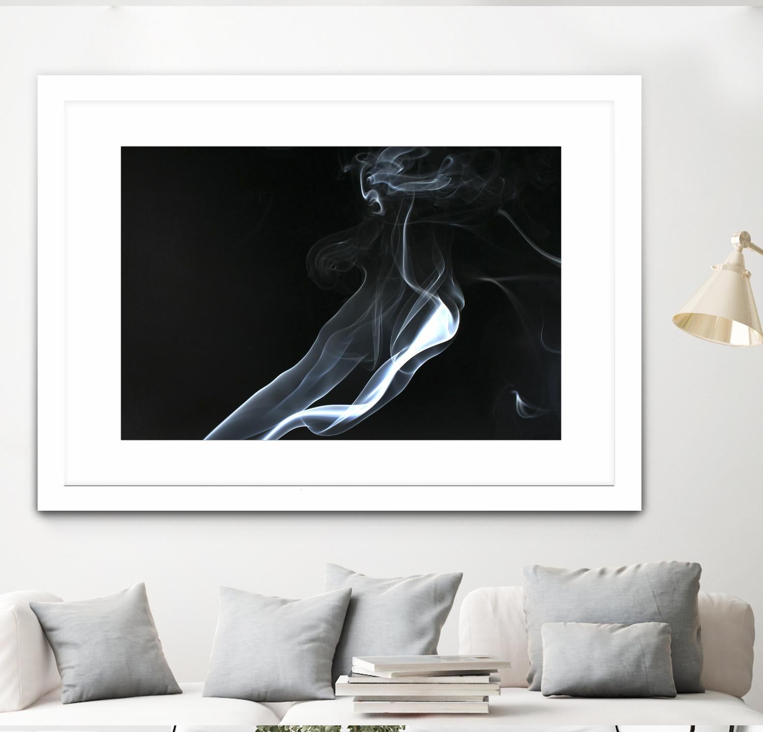 Lit Up Again by Martin Smith on GIANT ART - white abstract