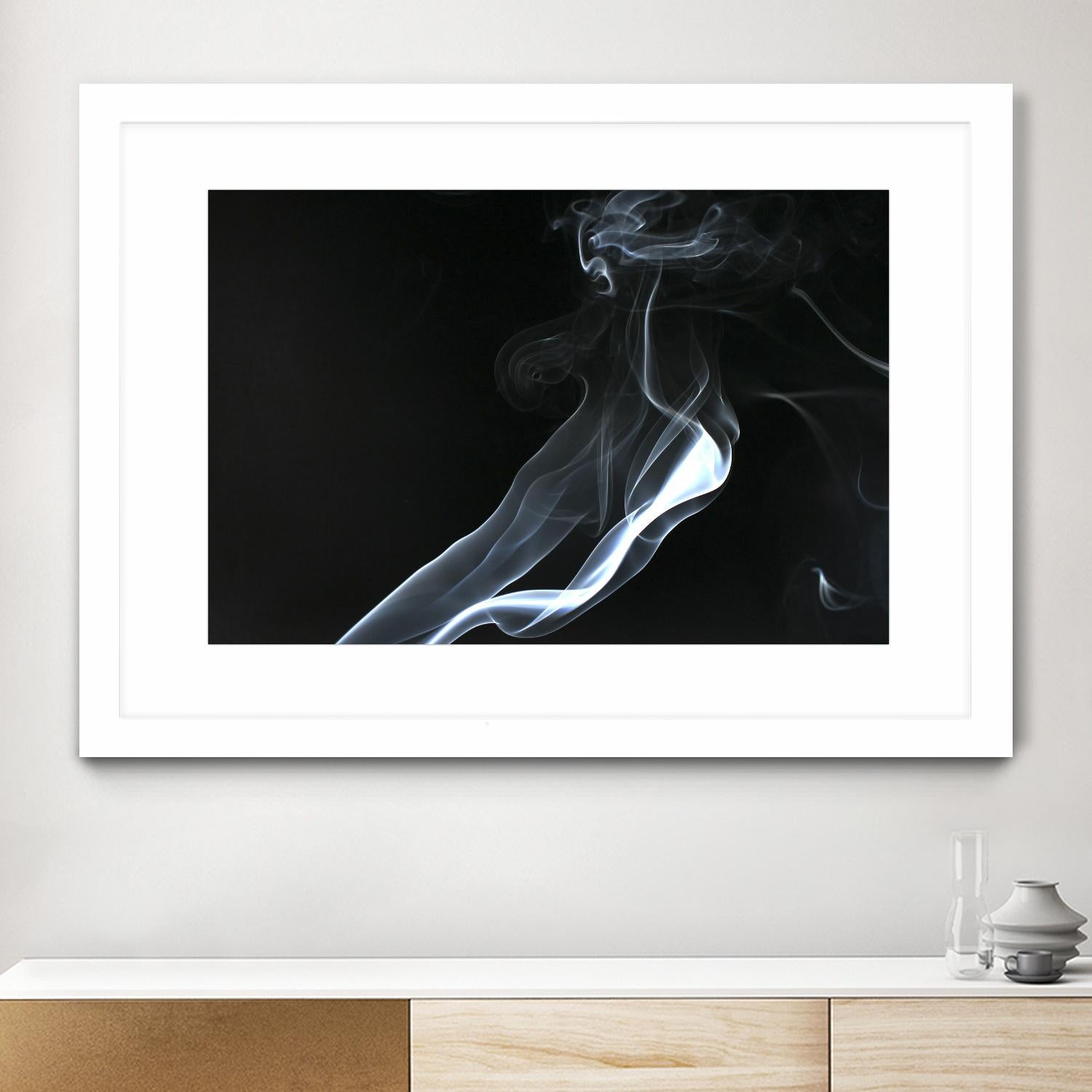 Lit Up Again by Martin Smith on GIANT ART - white abstract