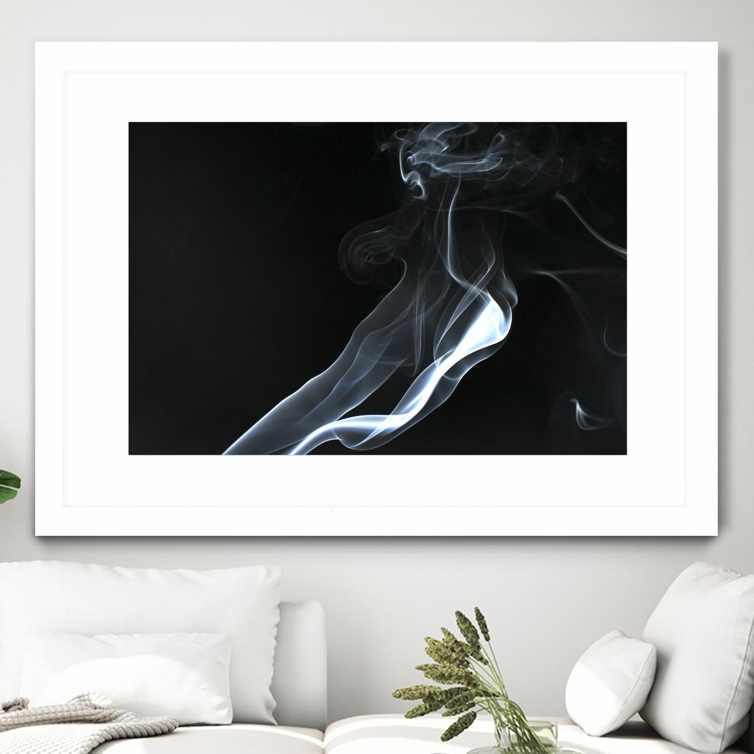 Lit Up Again by Martin Smith on GIANT ART - white abstract