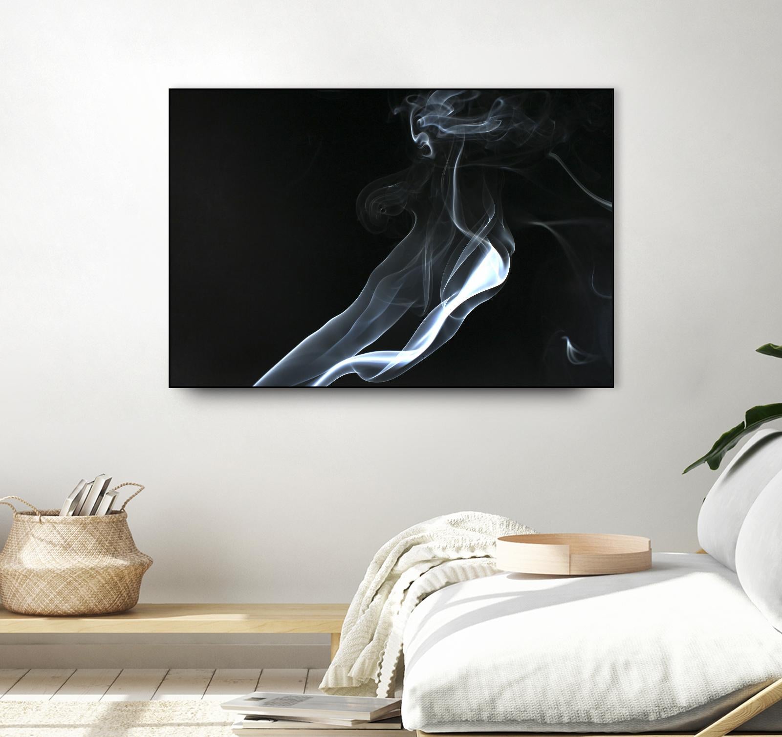 Lit Up Again by Martin Smith on GIANT ART - white abstract