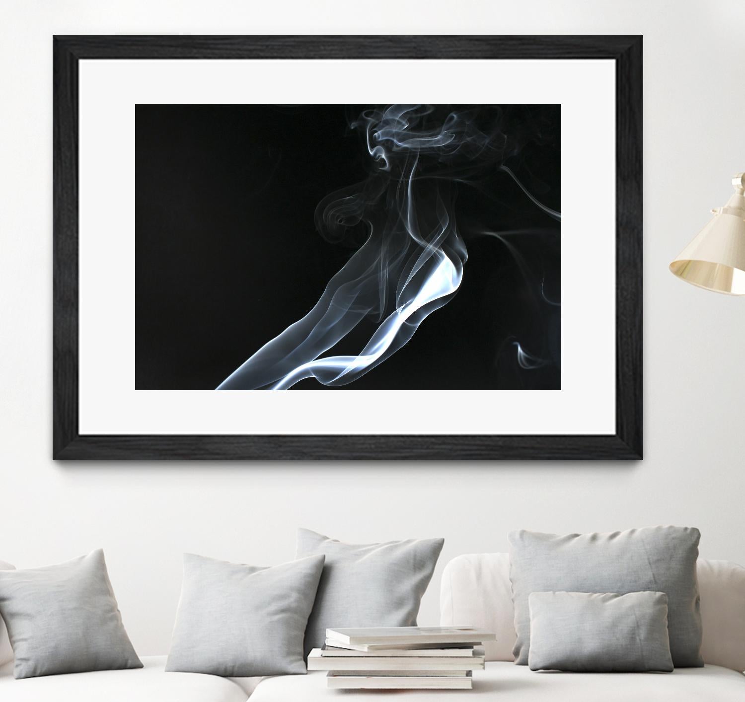 Lit Up Again by Martin Smith on GIANT ART - white abstract