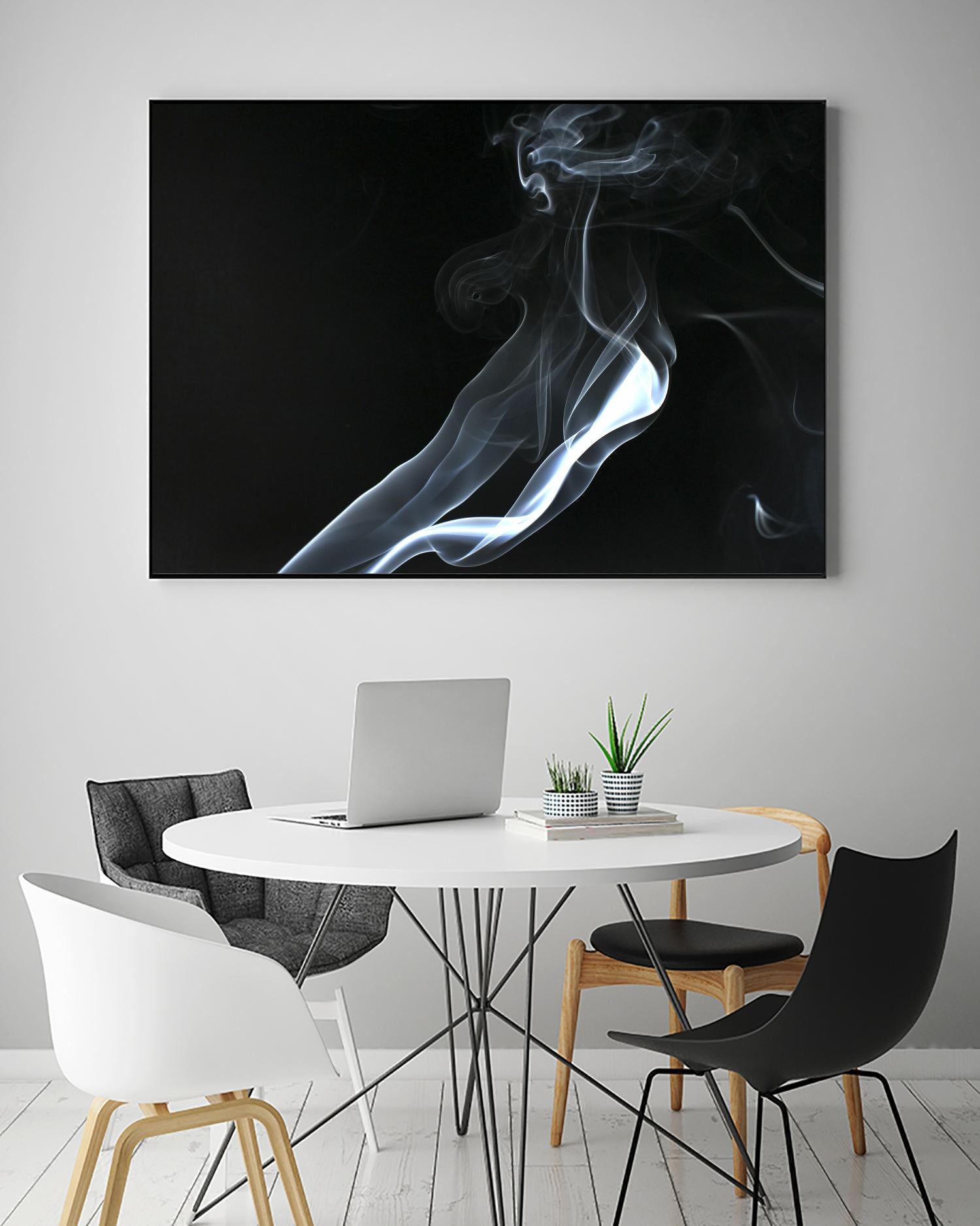 Lit Up Again by Martin Smith on GIANT ART - white abstract