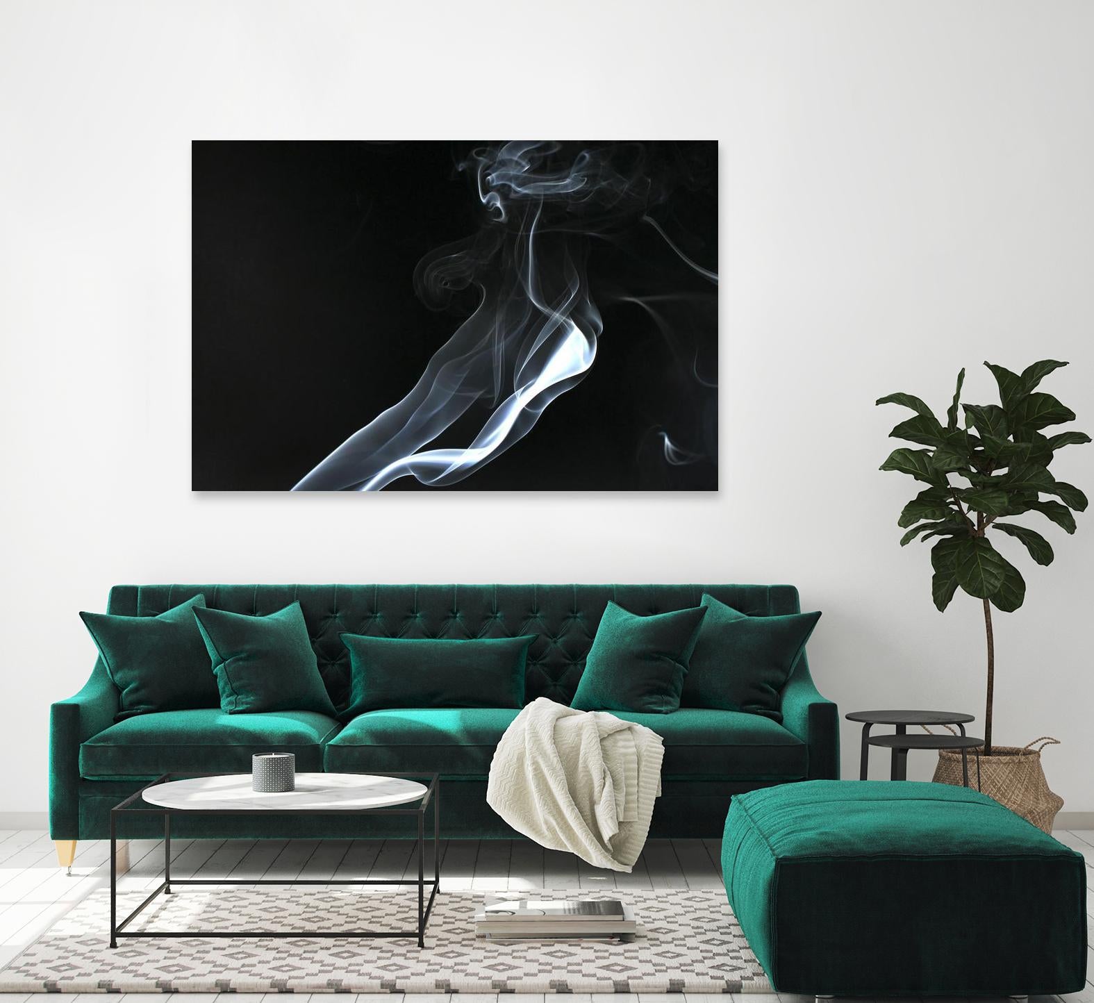 Lit Up Again by Martin Smith on GIANT ART - white abstract