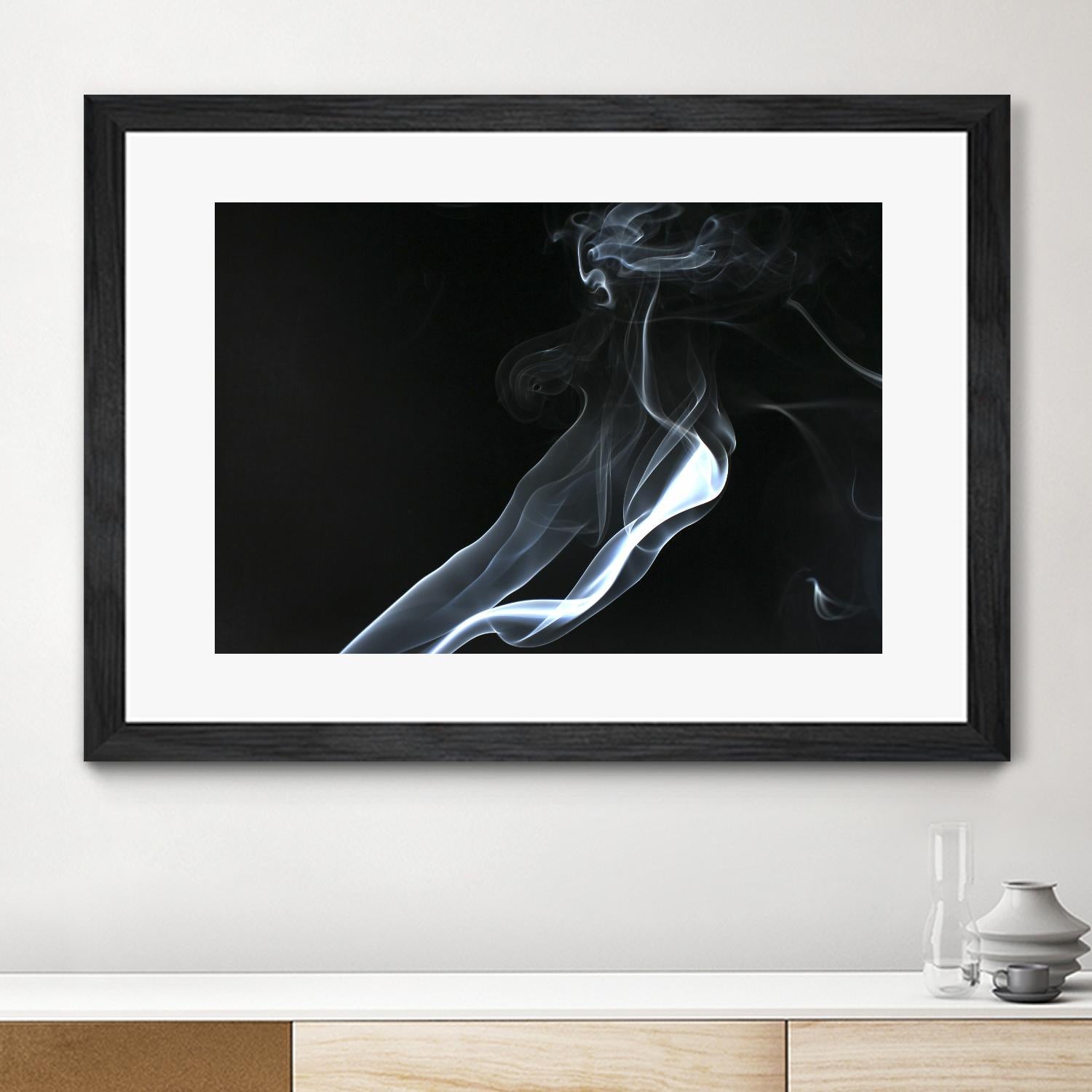 Lit Up Again by Martin Smith on GIANT ART - white abstract