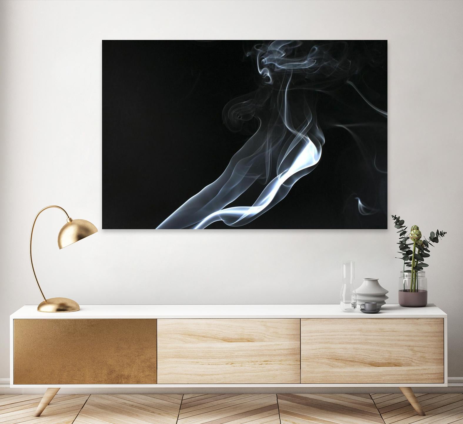 Lit Up Again by Martin Smith on GIANT ART - white abstract