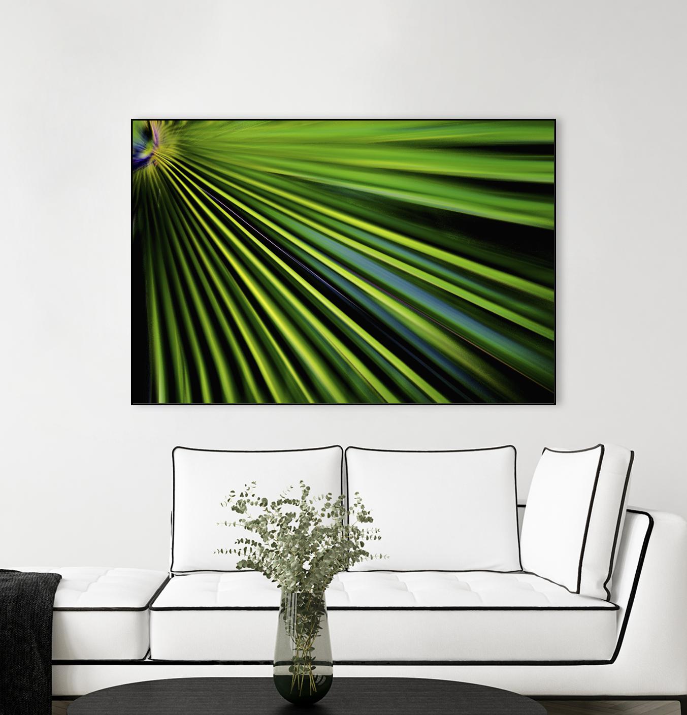 Tropical Bliss II by Norm Stelfox on GIANT ART - green photo art