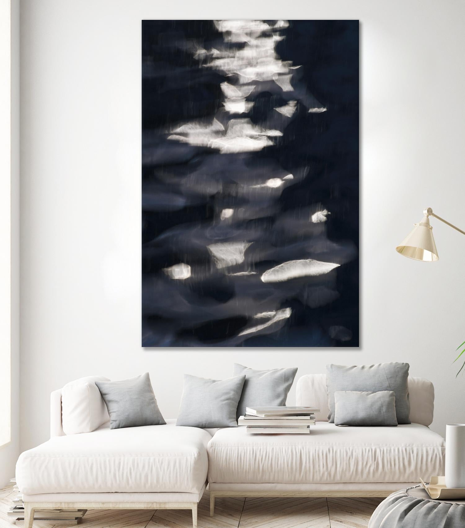 Black Water I by Norm Stelfox on GIANT ART - white abstract