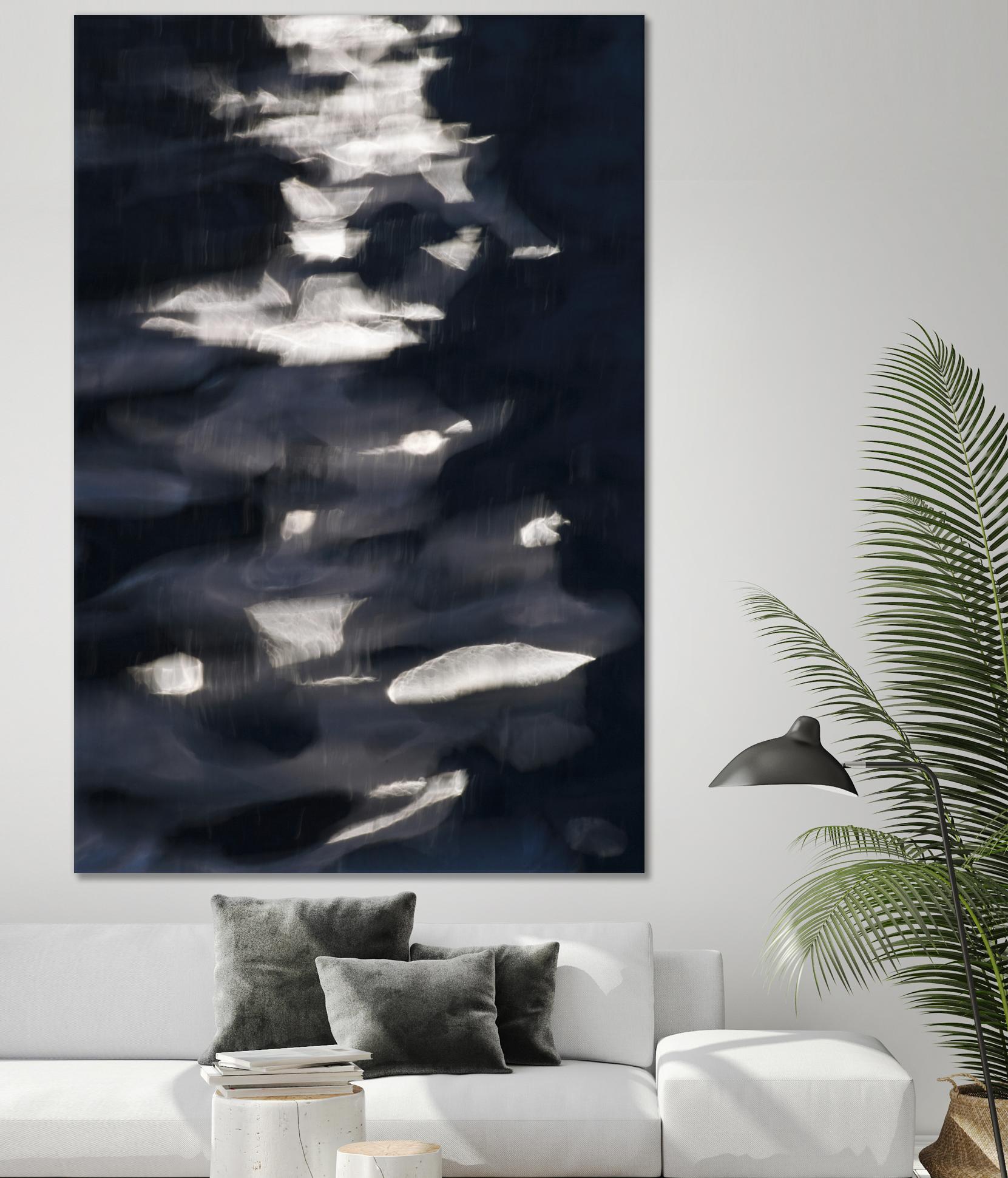 Black Water I by Norm Stelfox on GIANT ART - white abstract