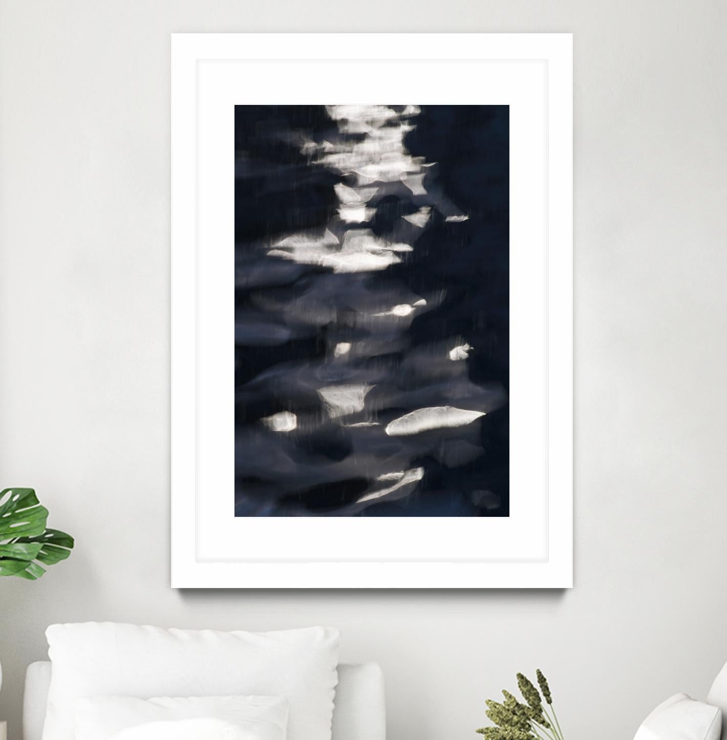 Black Water I by Norm Stelfox on GIANT ART - white abstract