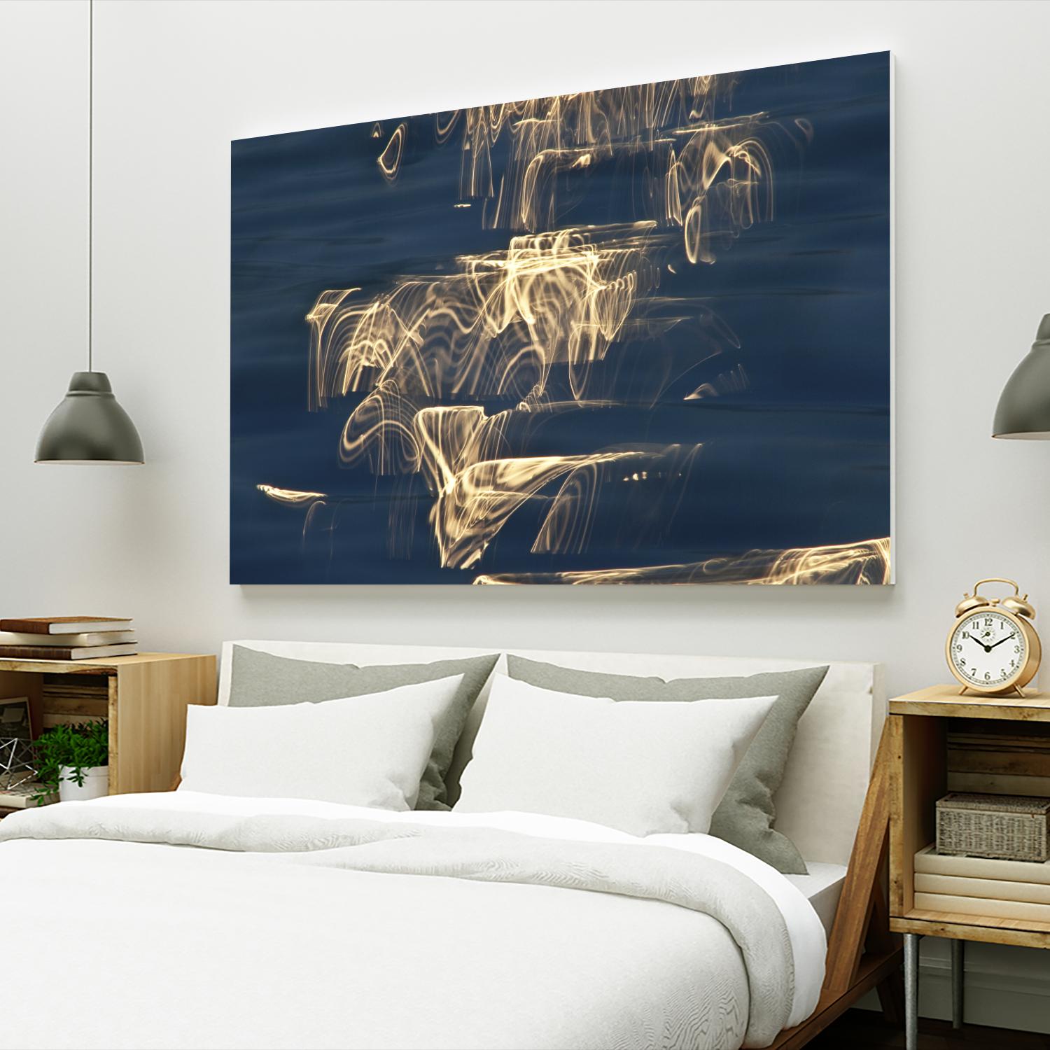 Dancing Light by Norm Stelfox on GIANT ART - beige abstract