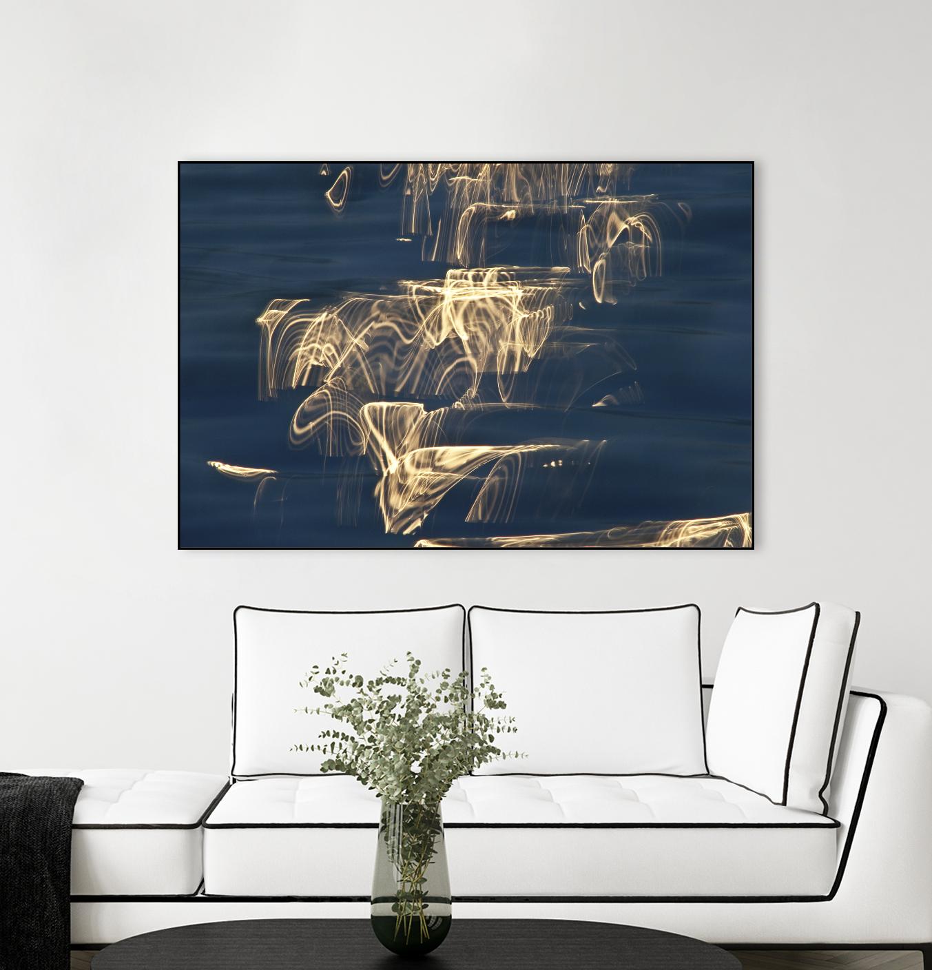 Dancing Light by Norm Stelfox on GIANT ART - beige abstract