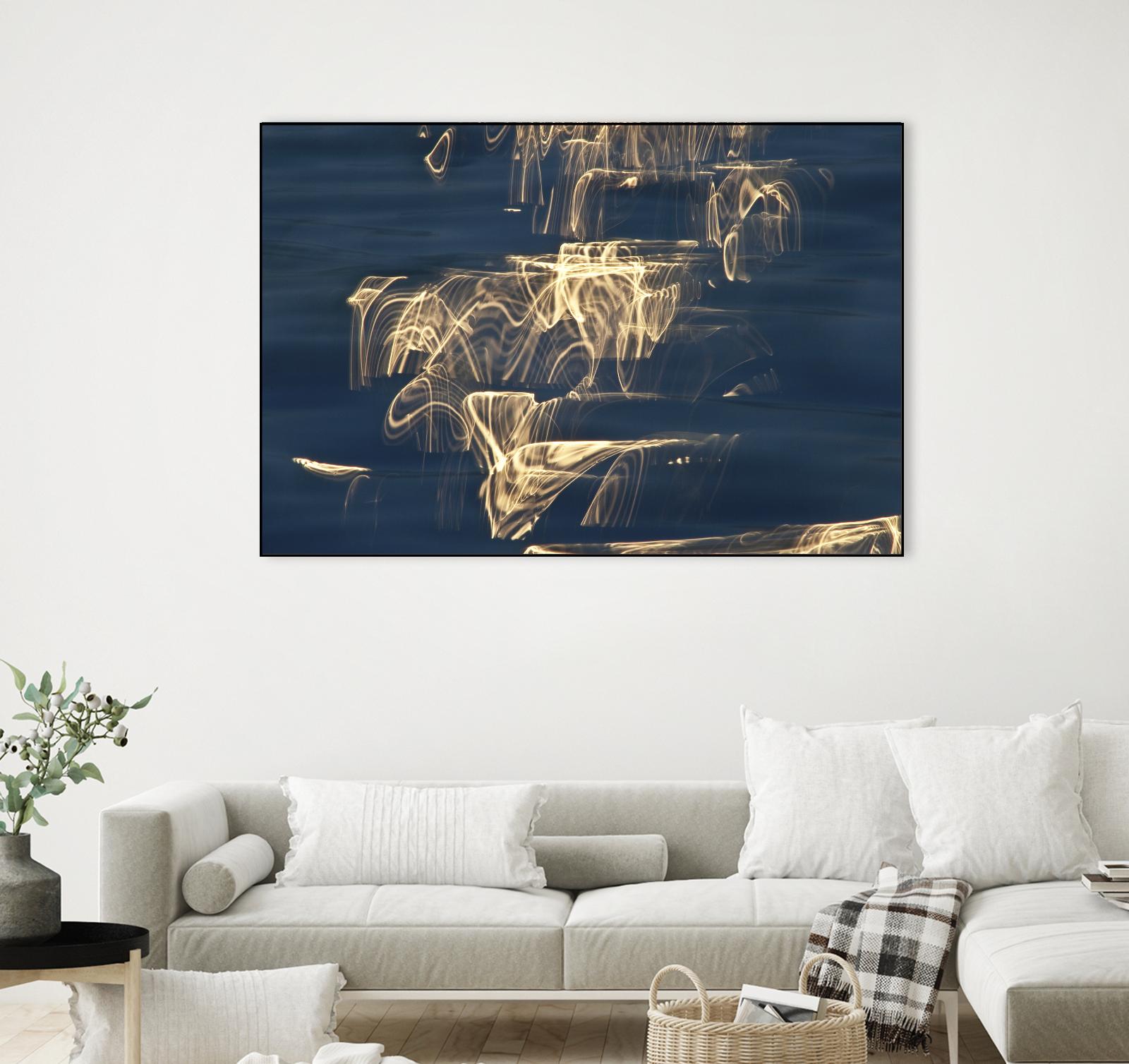 Dancing Light by Norm Stelfox on GIANT ART - beige abstract