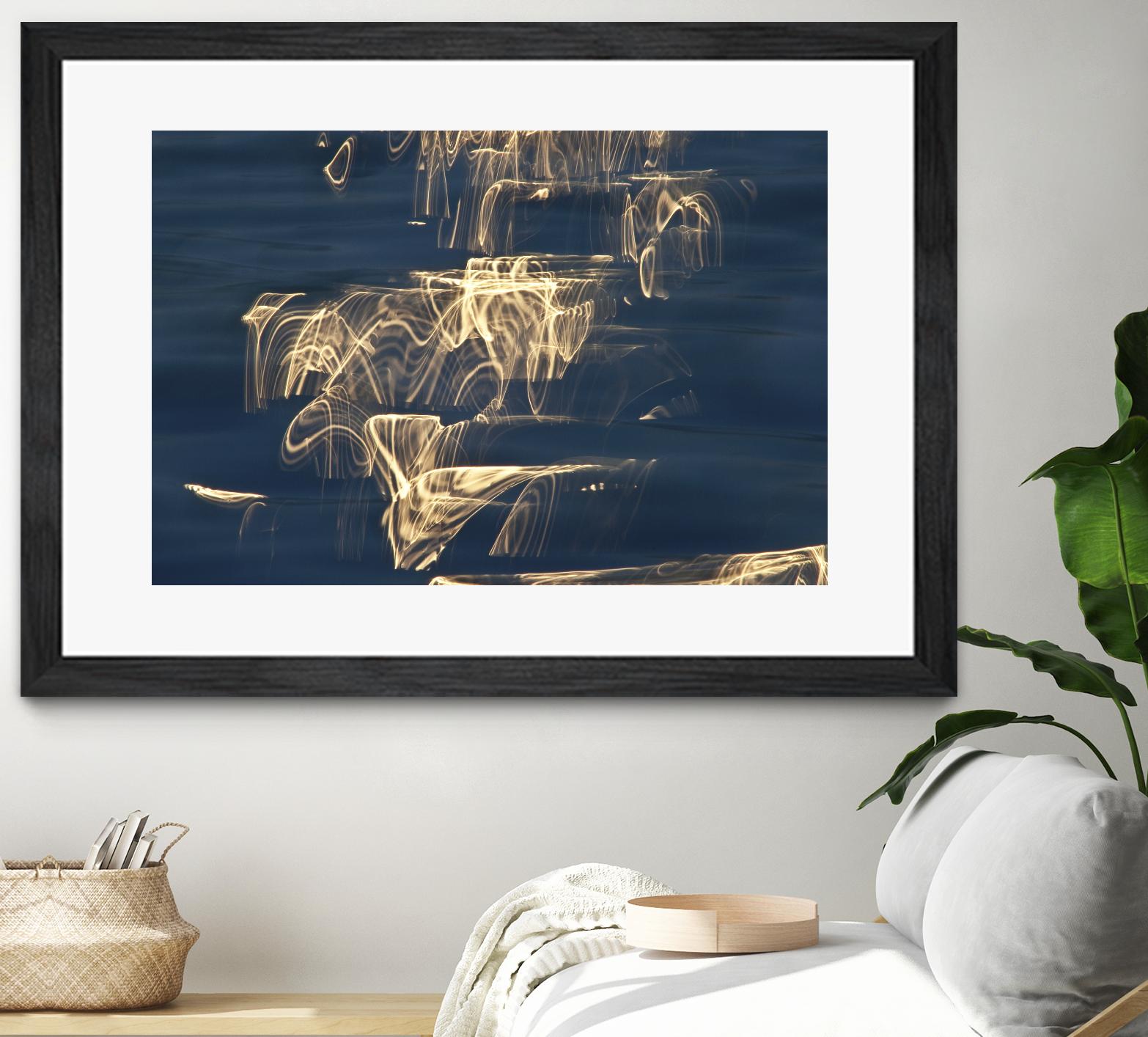 Dancing Light by Norm Stelfox on GIANT ART - beige abstract