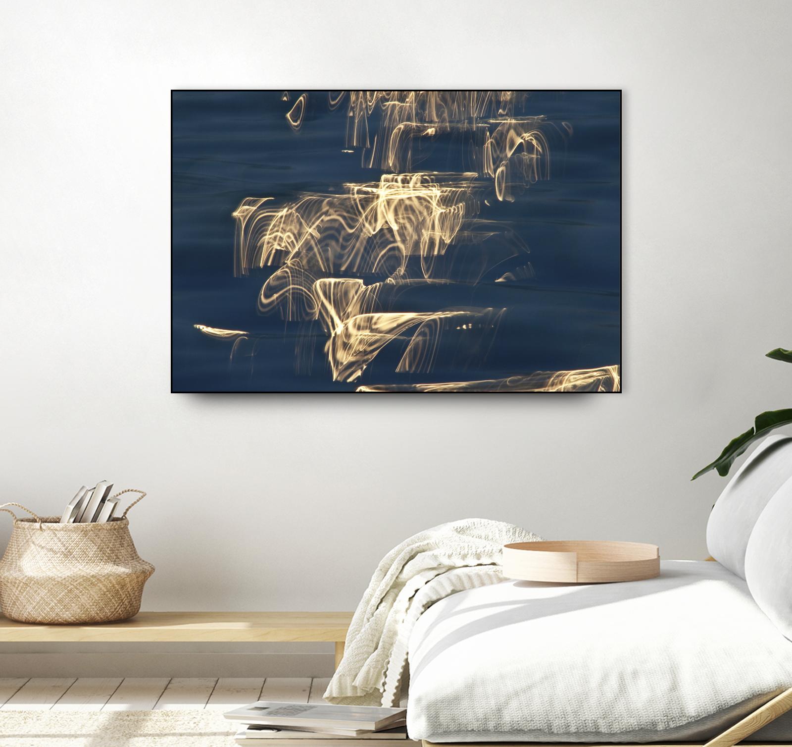 Dancing Light by Norm Stelfox on GIANT ART - beige abstract