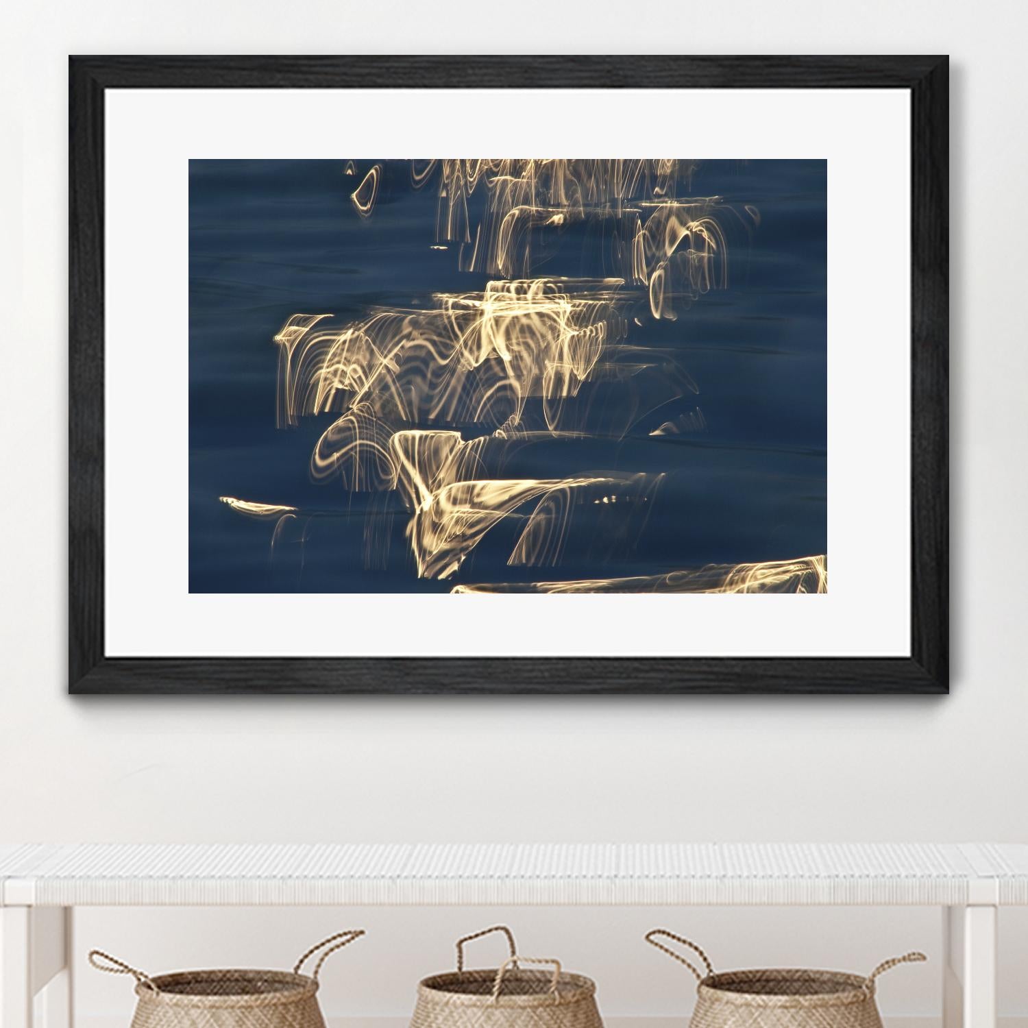 Dancing Light by Norm Stelfox on GIANT ART - beige abstract