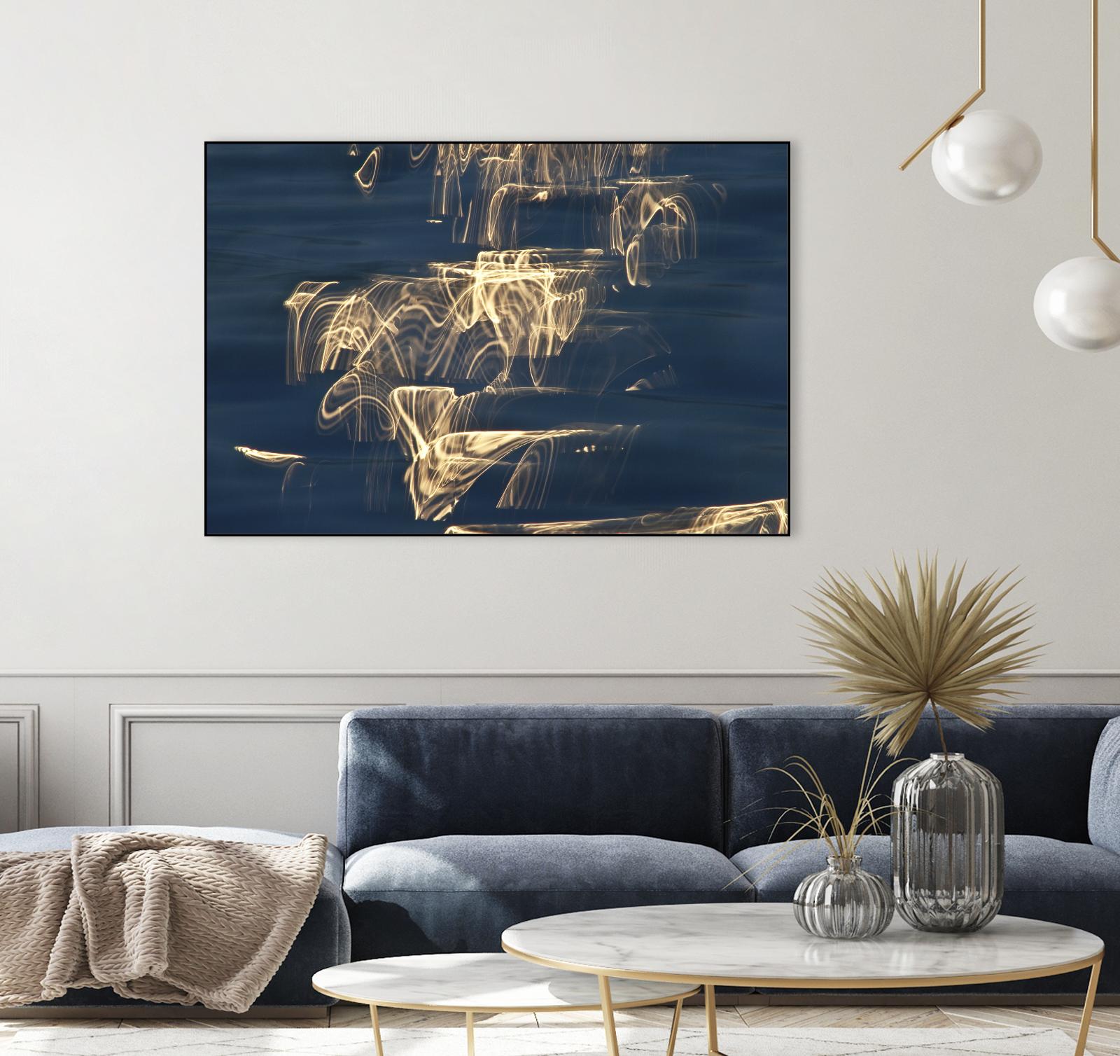 Dancing Light by Norm Stelfox on GIANT ART - beige abstract