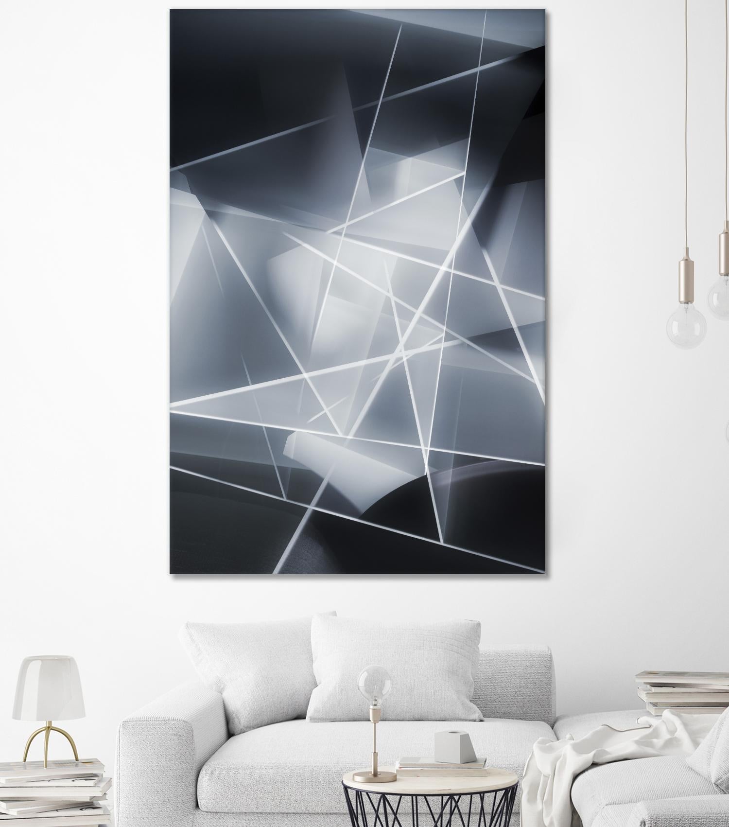 Feeling in the 80's by Norm Stelfox on GIANT ART - black abstract