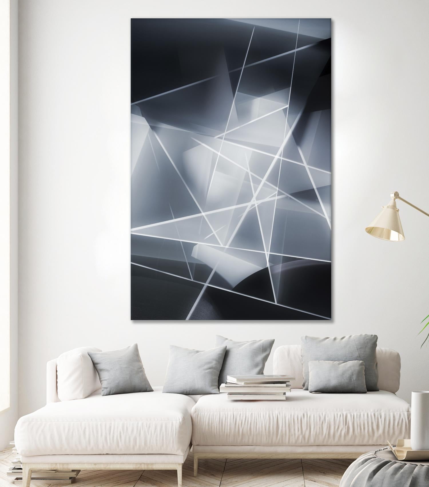 Feeling in the 80's by Norm Stelfox on GIANT ART - black abstract