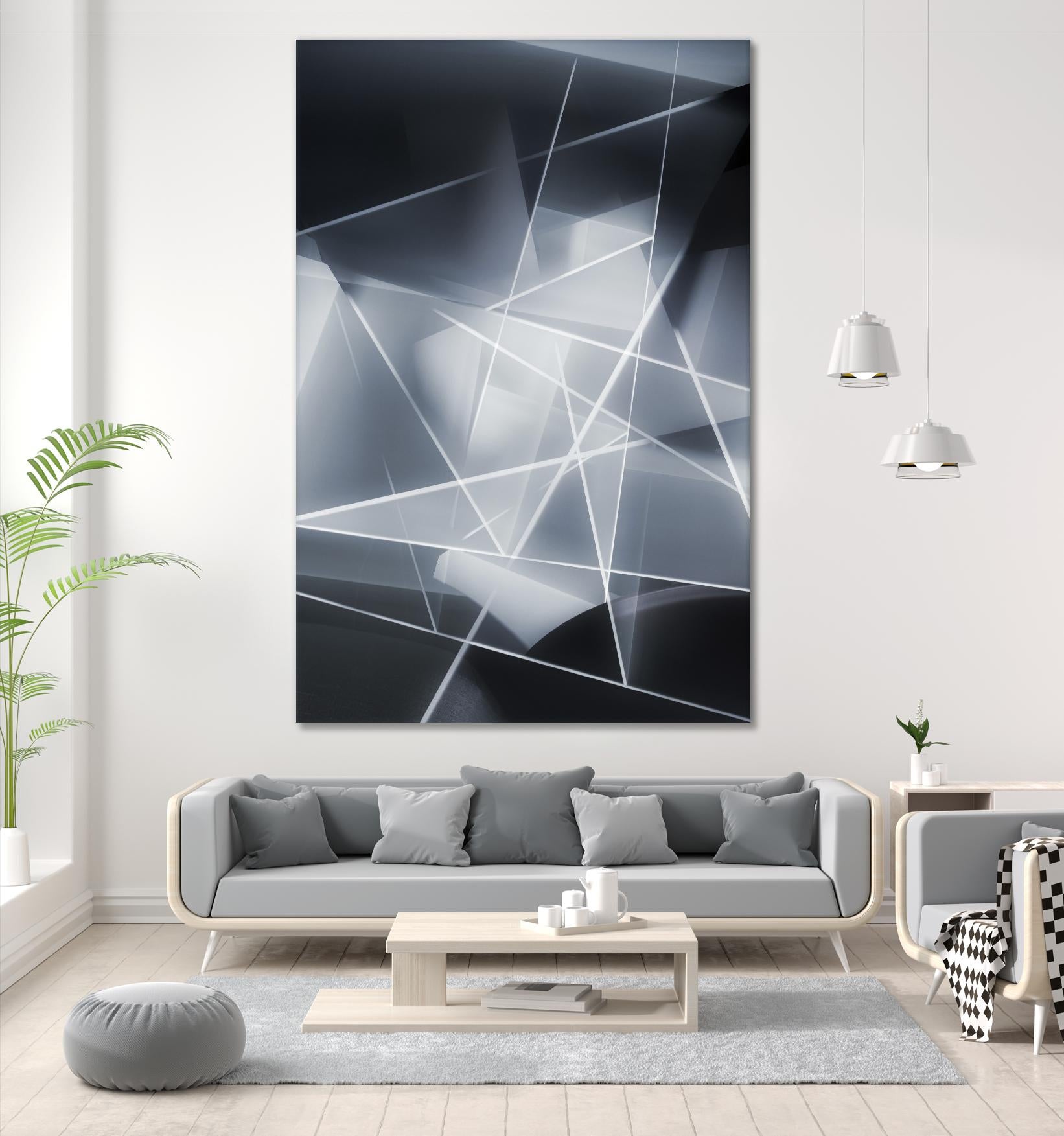 Feeling in the 80's by Norm Stelfox on GIANT ART - black abstract