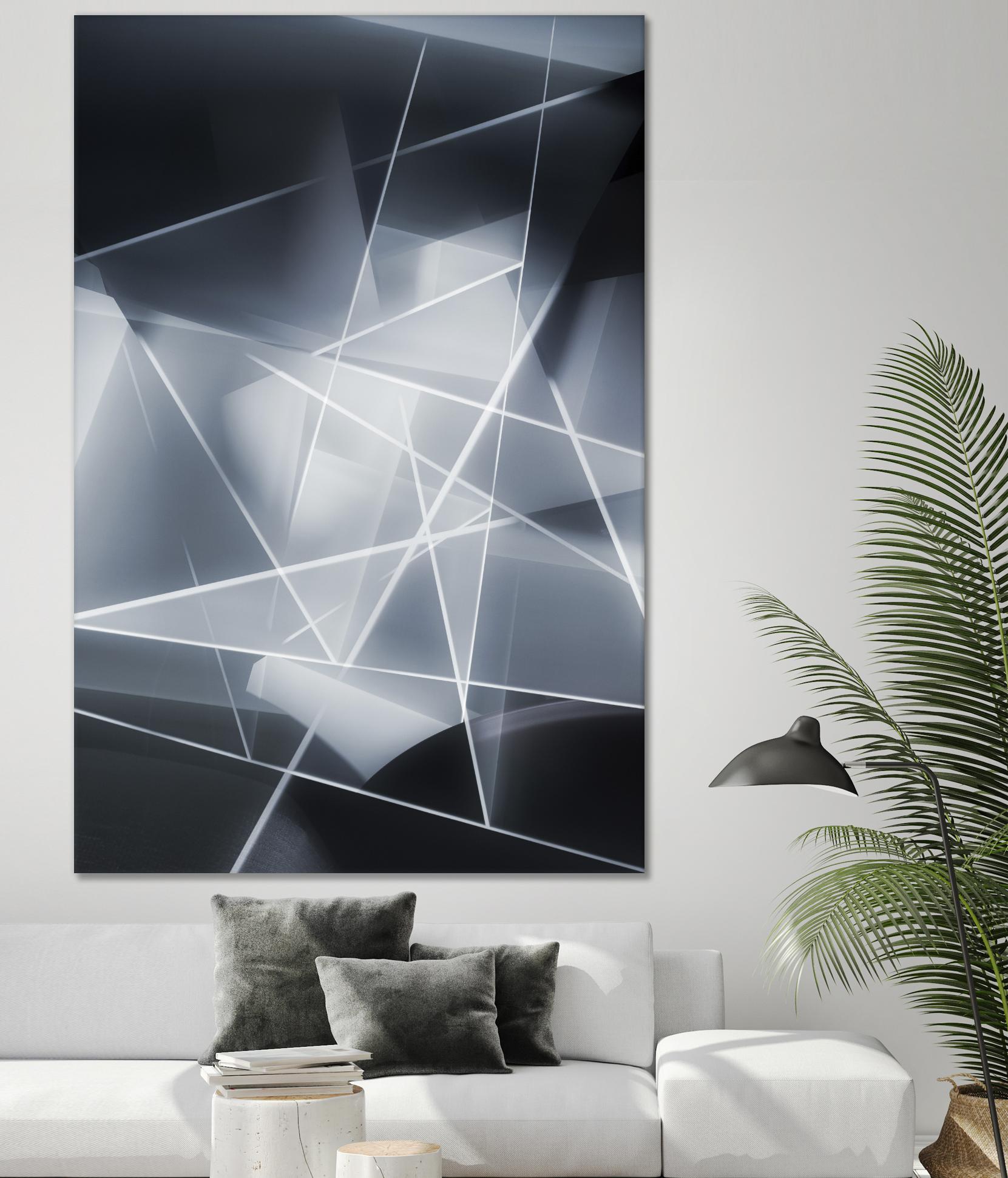 Feeling in the 80's by Norm Stelfox on GIANT ART - black abstract