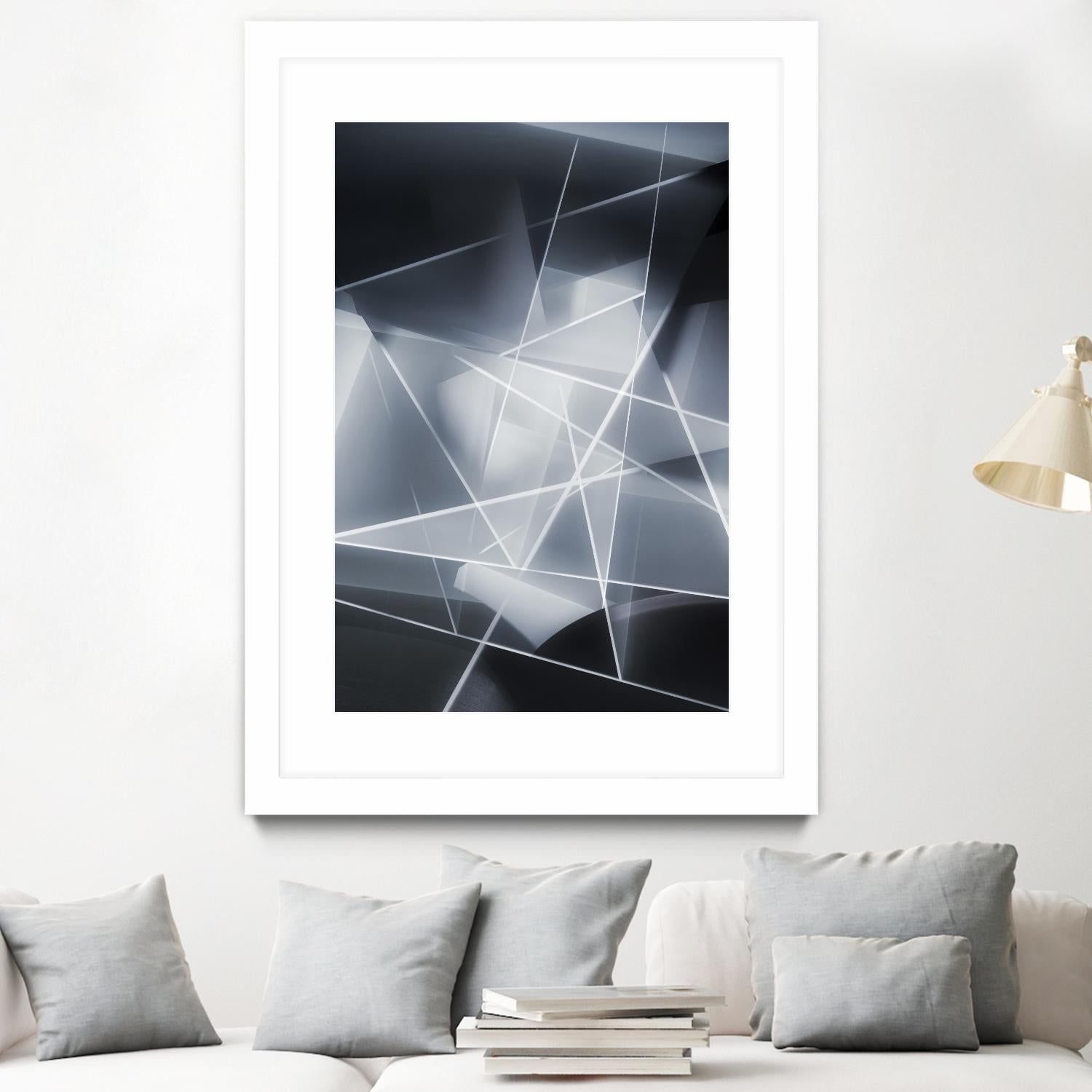 Feeling in the 80's by Norm Stelfox on GIANT ART - black abstract