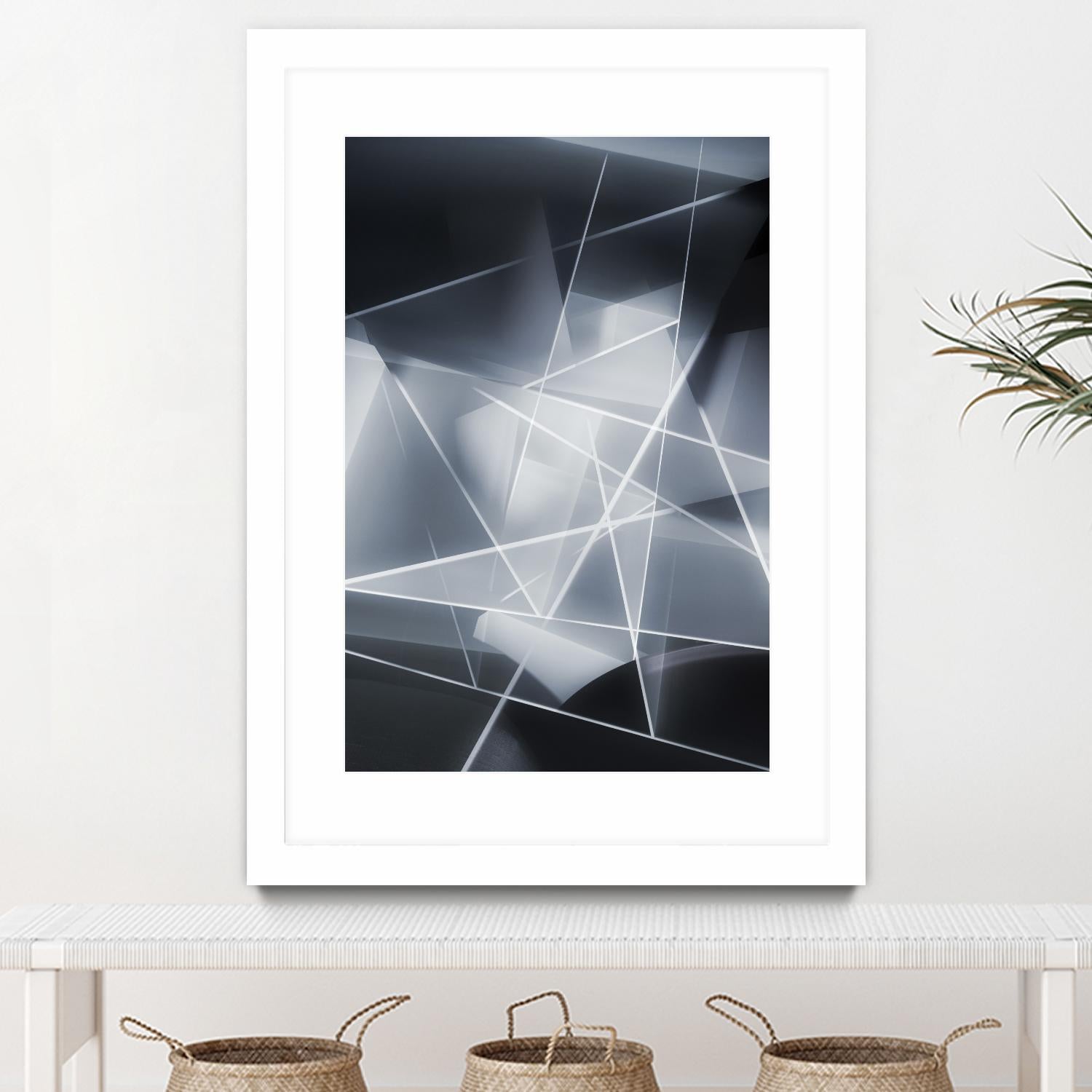 Feeling in the 80's by Norm Stelfox on GIANT ART - black abstract