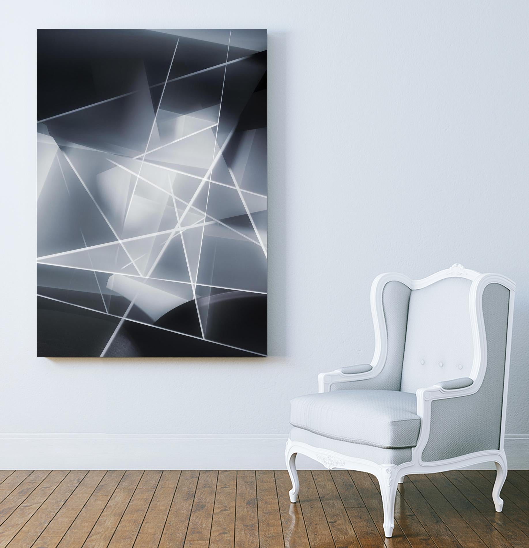 Feeling in the 80's by Norm Stelfox on GIANT ART - black abstract