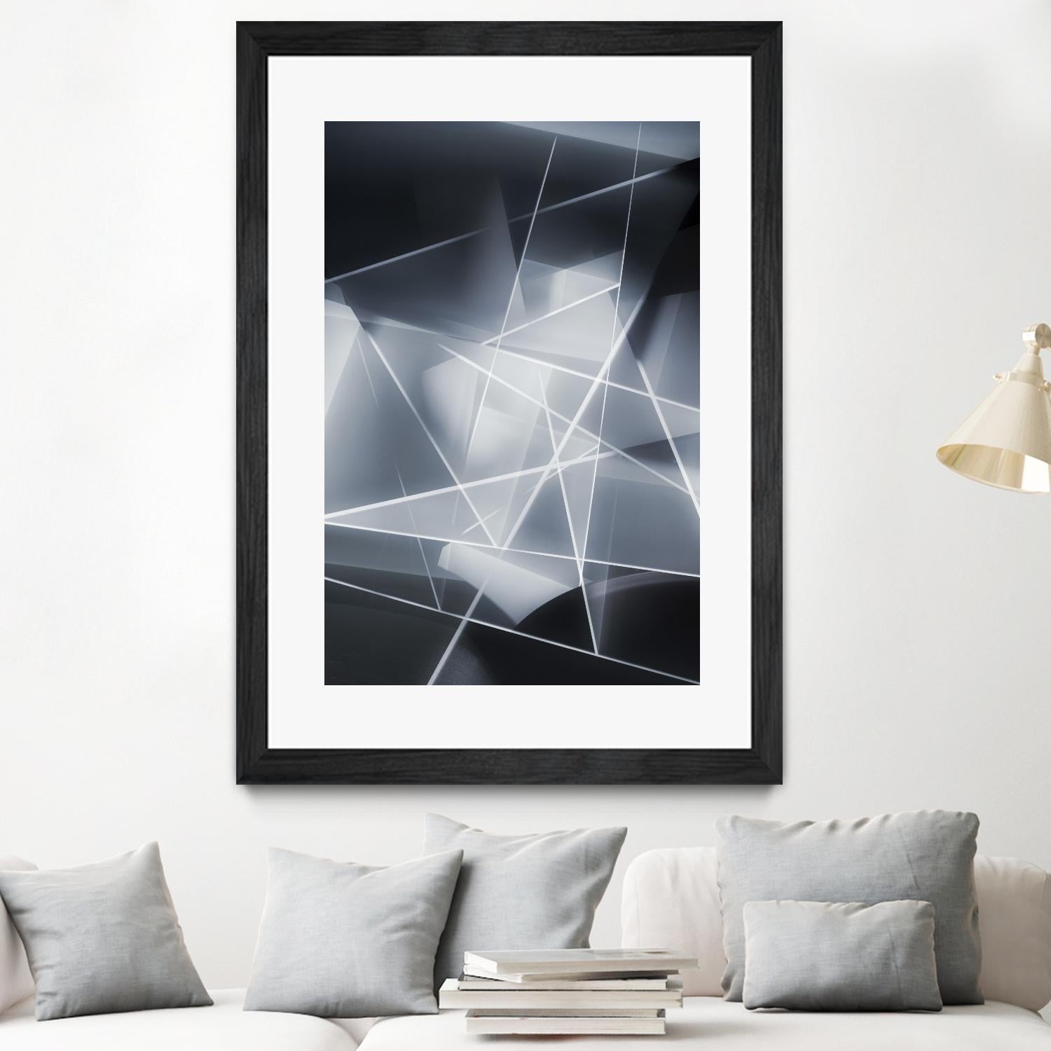 Feeling in the 80's by Norm Stelfox on GIANT ART - black abstract