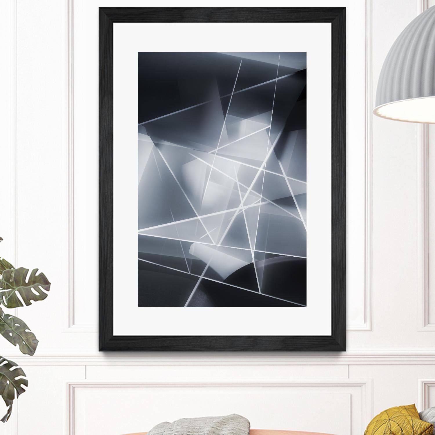 Feeling in the 80's by Norm Stelfox on GIANT ART - black abstract