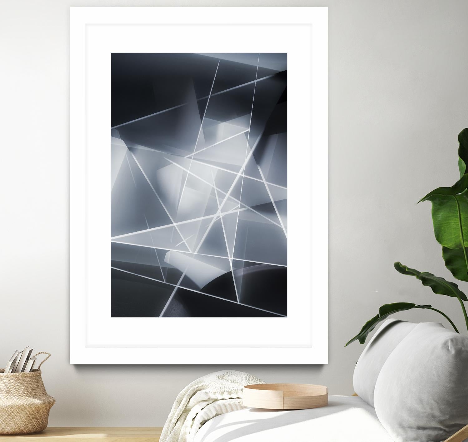 Feeling in the 80's by Norm Stelfox on GIANT ART - black abstract