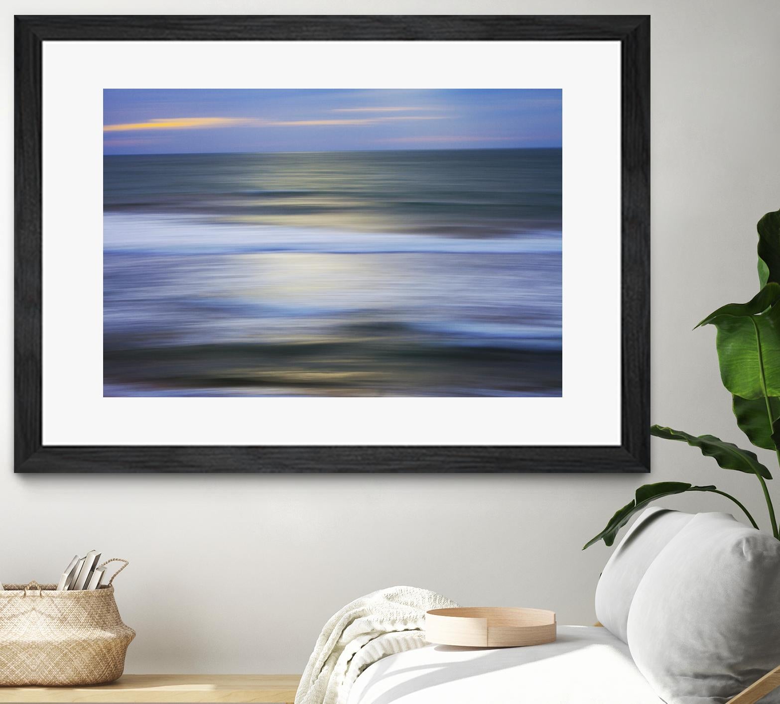 Mythical Wave by Norm Stelfox on GIANT ART - blue abstract