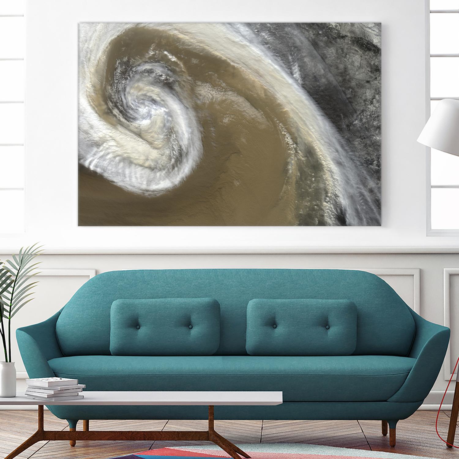 Typhoon by Norm Stelfox on GIANT ART - grey abstract