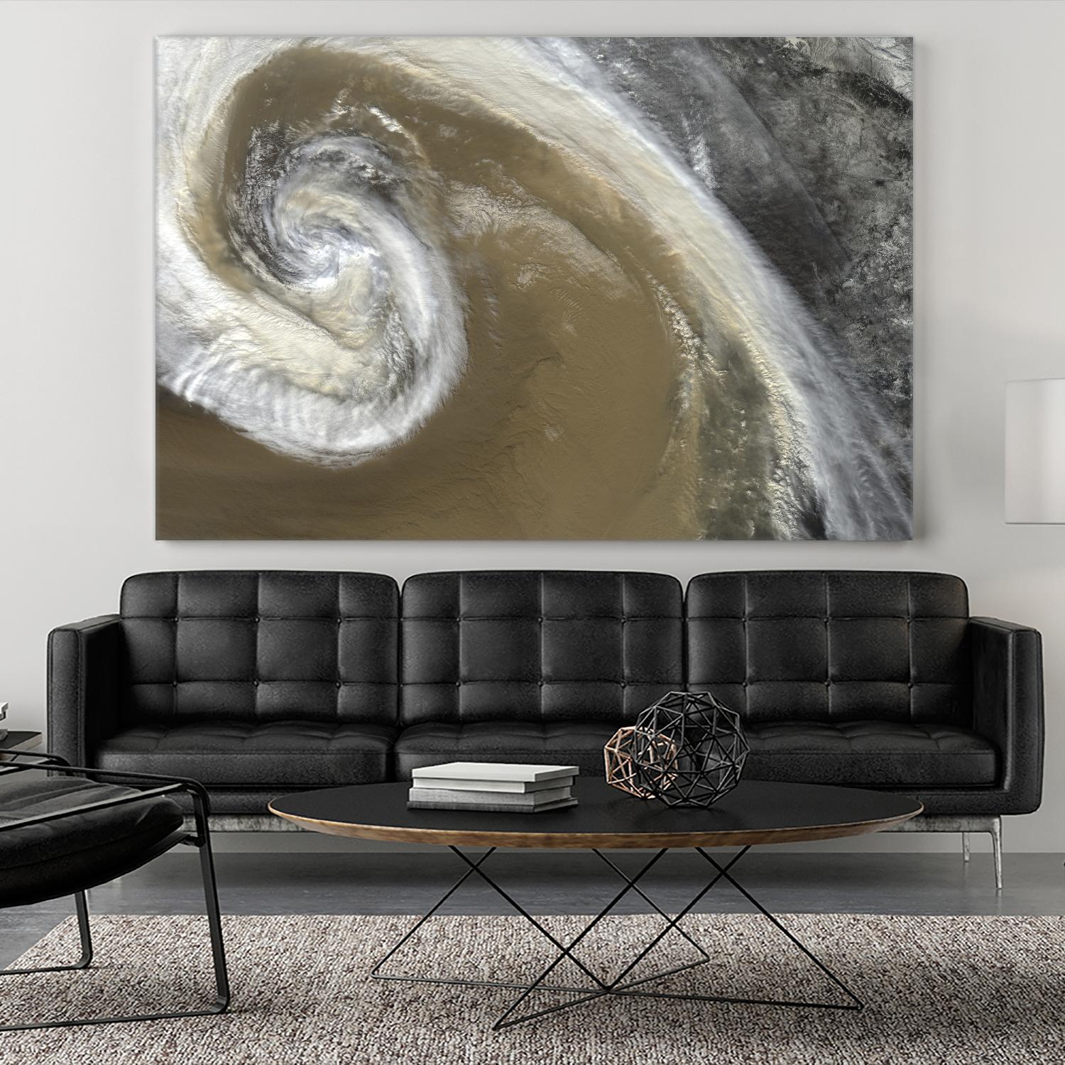 Typhoon by Norm Stelfox on GIANT ART - grey abstract