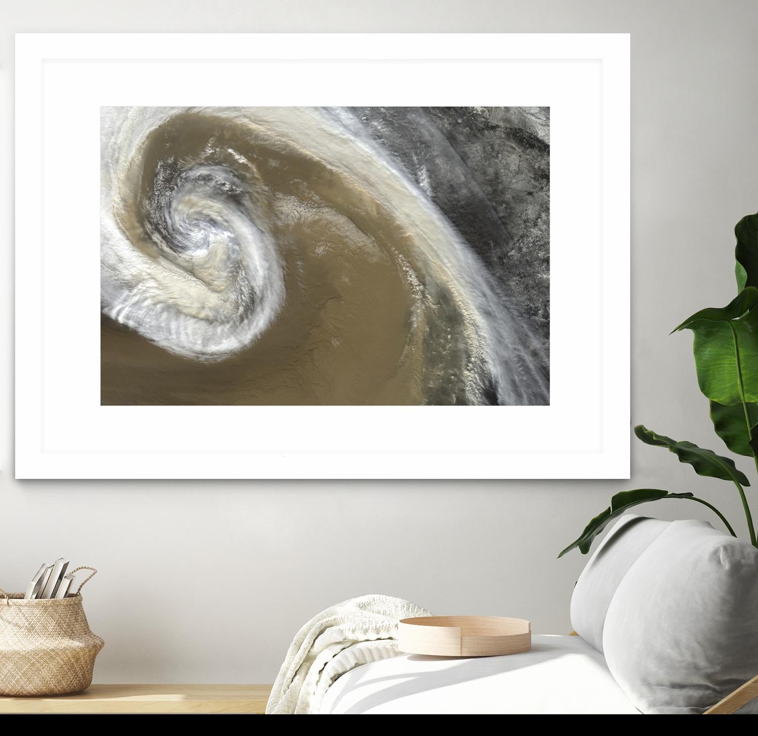 Typhoon by Norm Stelfox on GIANT ART - grey abstract