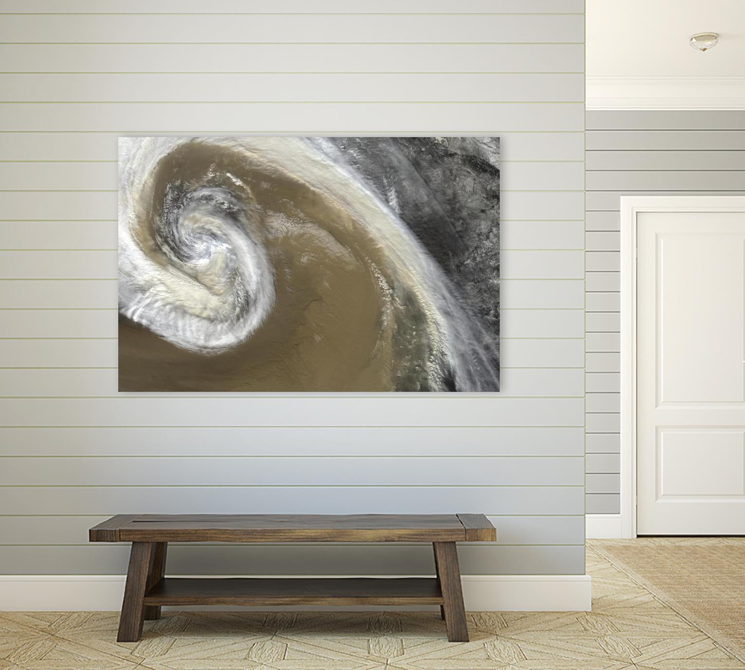 Typhoon by Norm Stelfox on GIANT ART - grey abstract