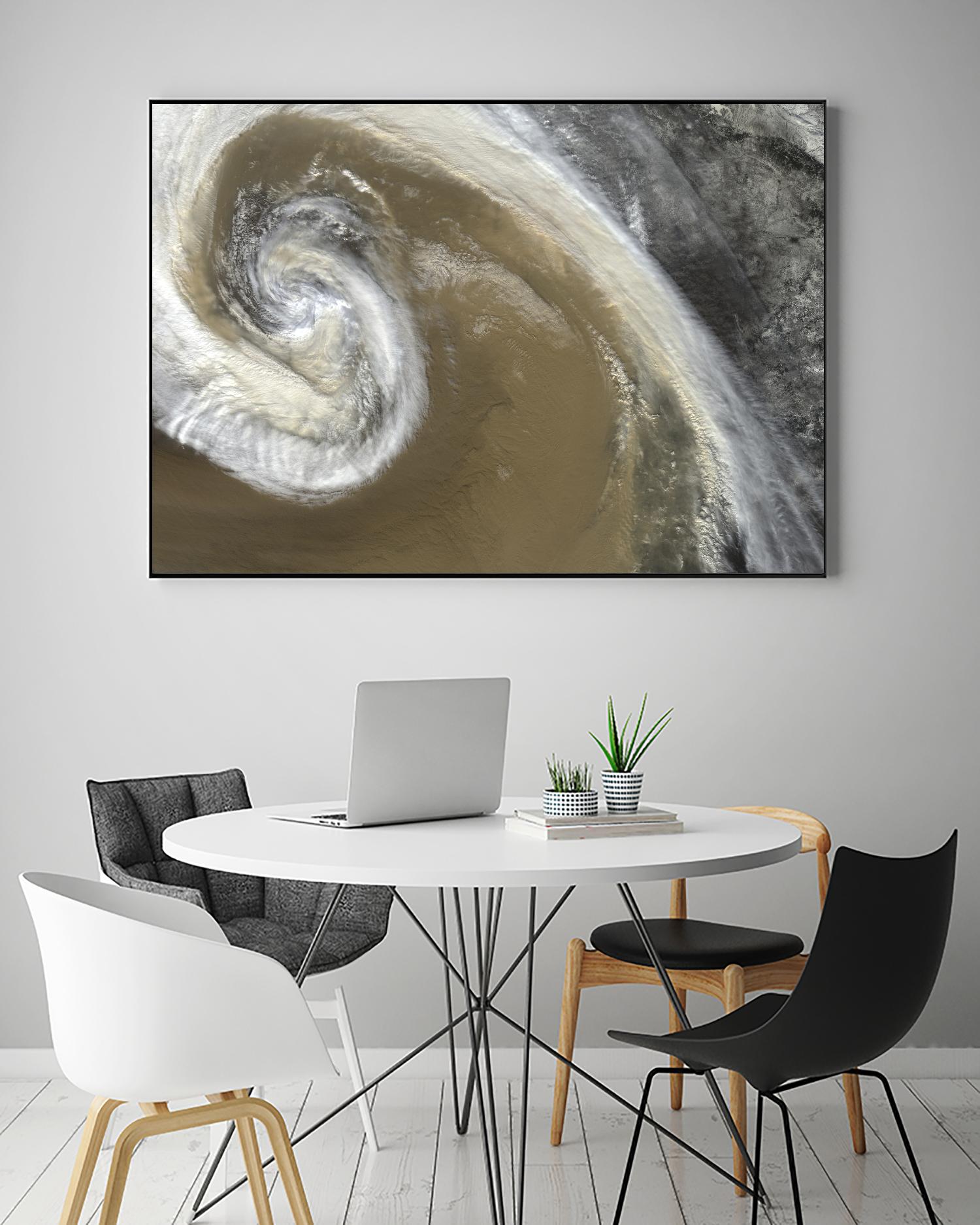 Typhoon by Norm Stelfox on GIANT ART - grey abstract