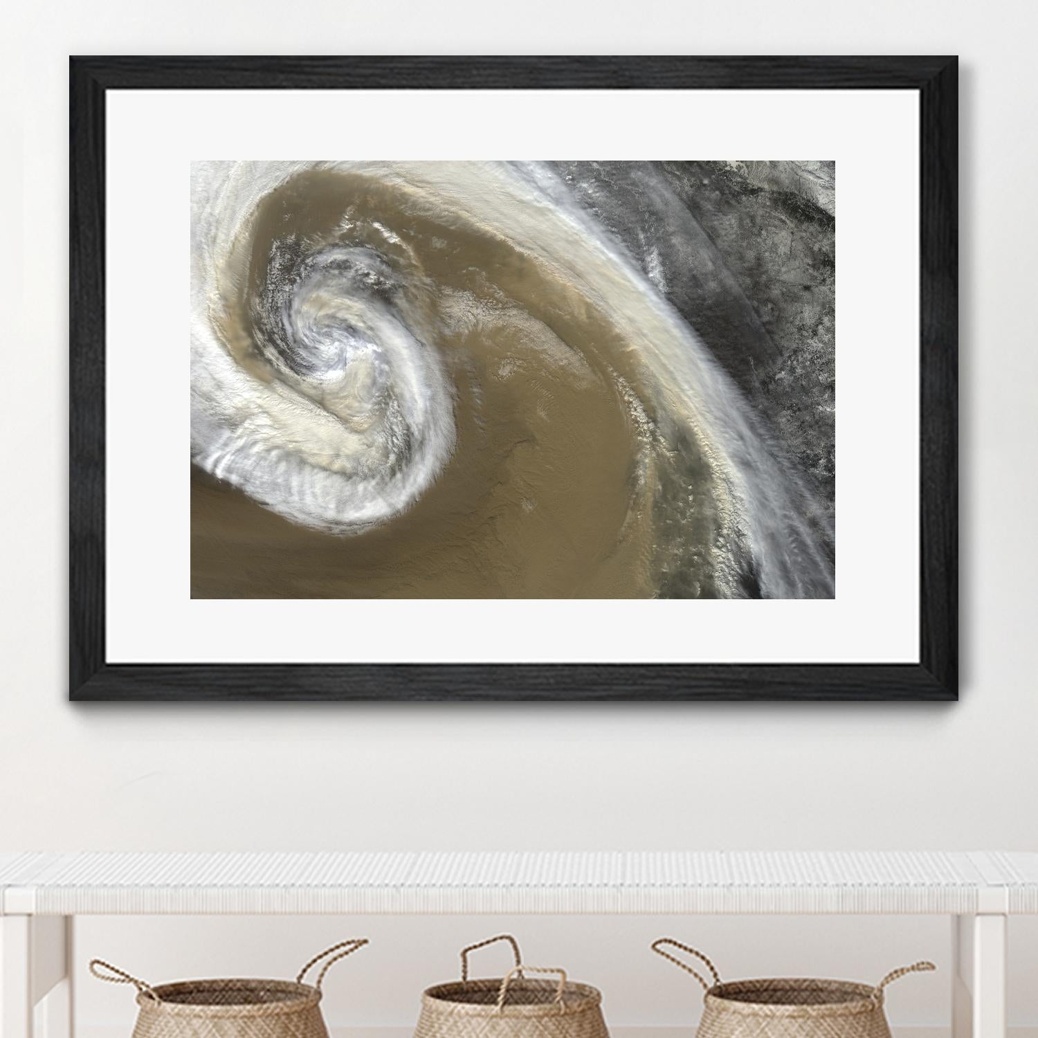 Typhoon by Norm Stelfox on GIANT ART - grey abstract