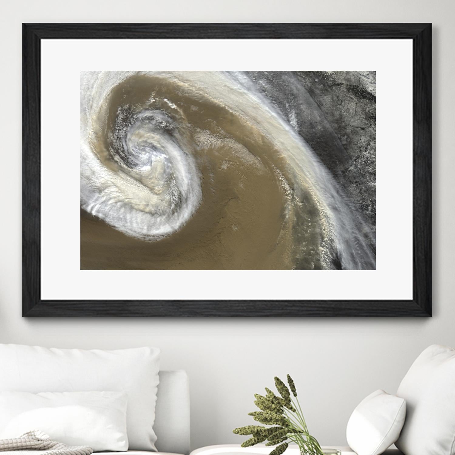Typhoon by Norm Stelfox on GIANT ART - grey abstract