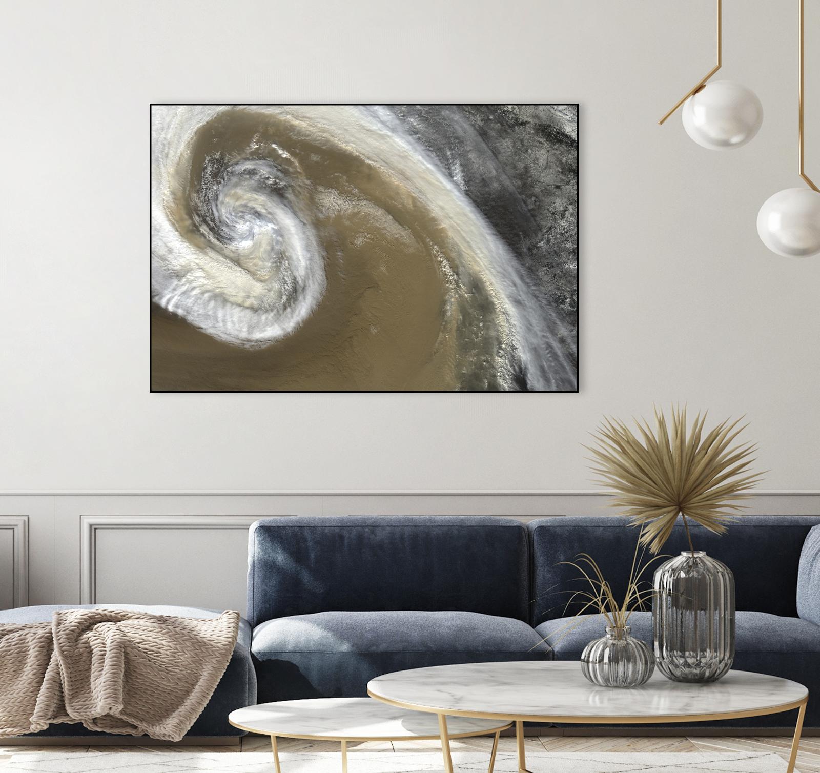 Typhoon by Norm Stelfox on GIANT ART - grey abstract
