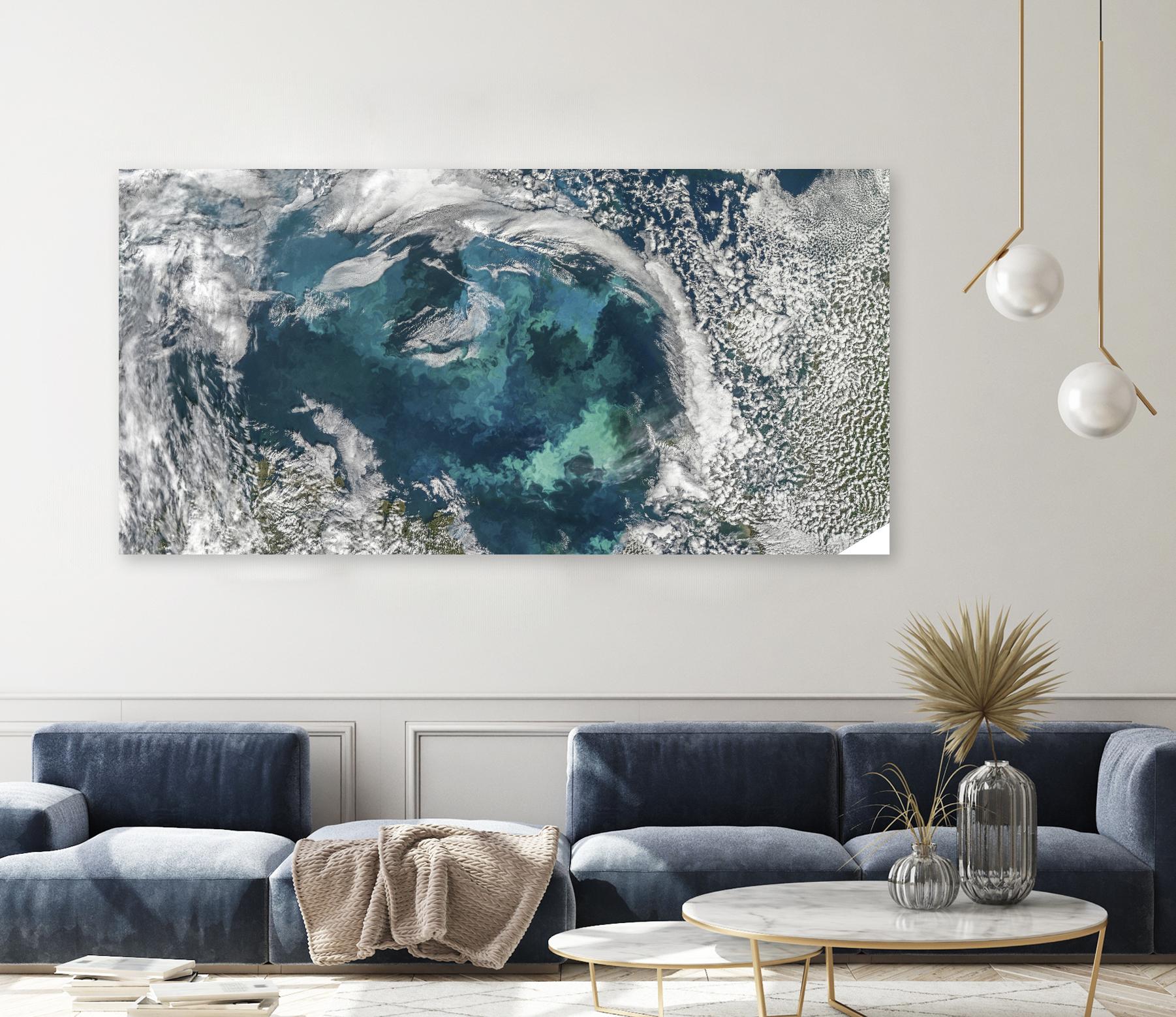 Barents Sea by Norm Stelfox on GIANT ART - white abstract