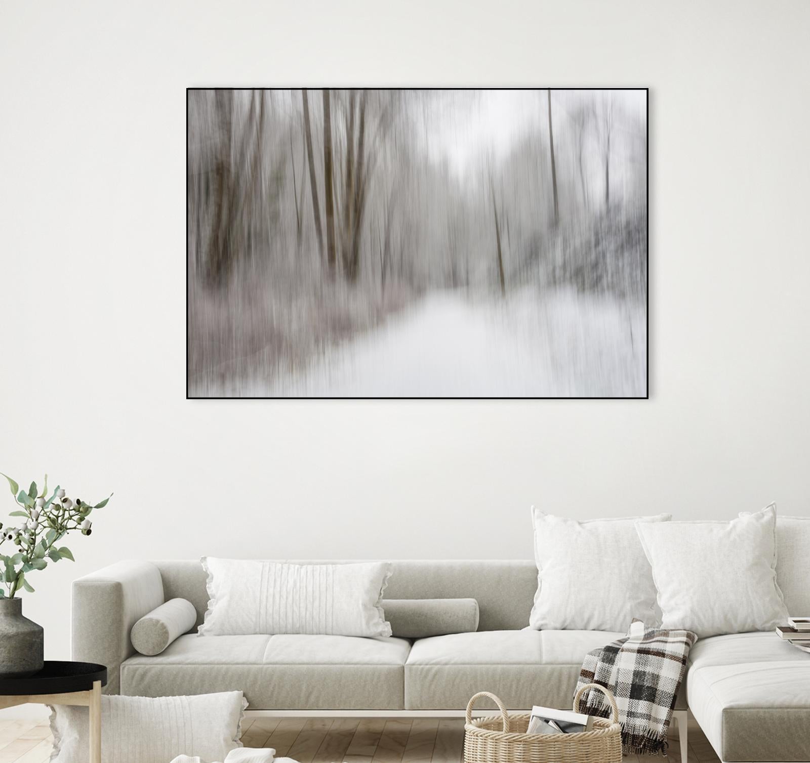 Foggy Lichen II by Norm Stelfox on GIANT ART - brown trees