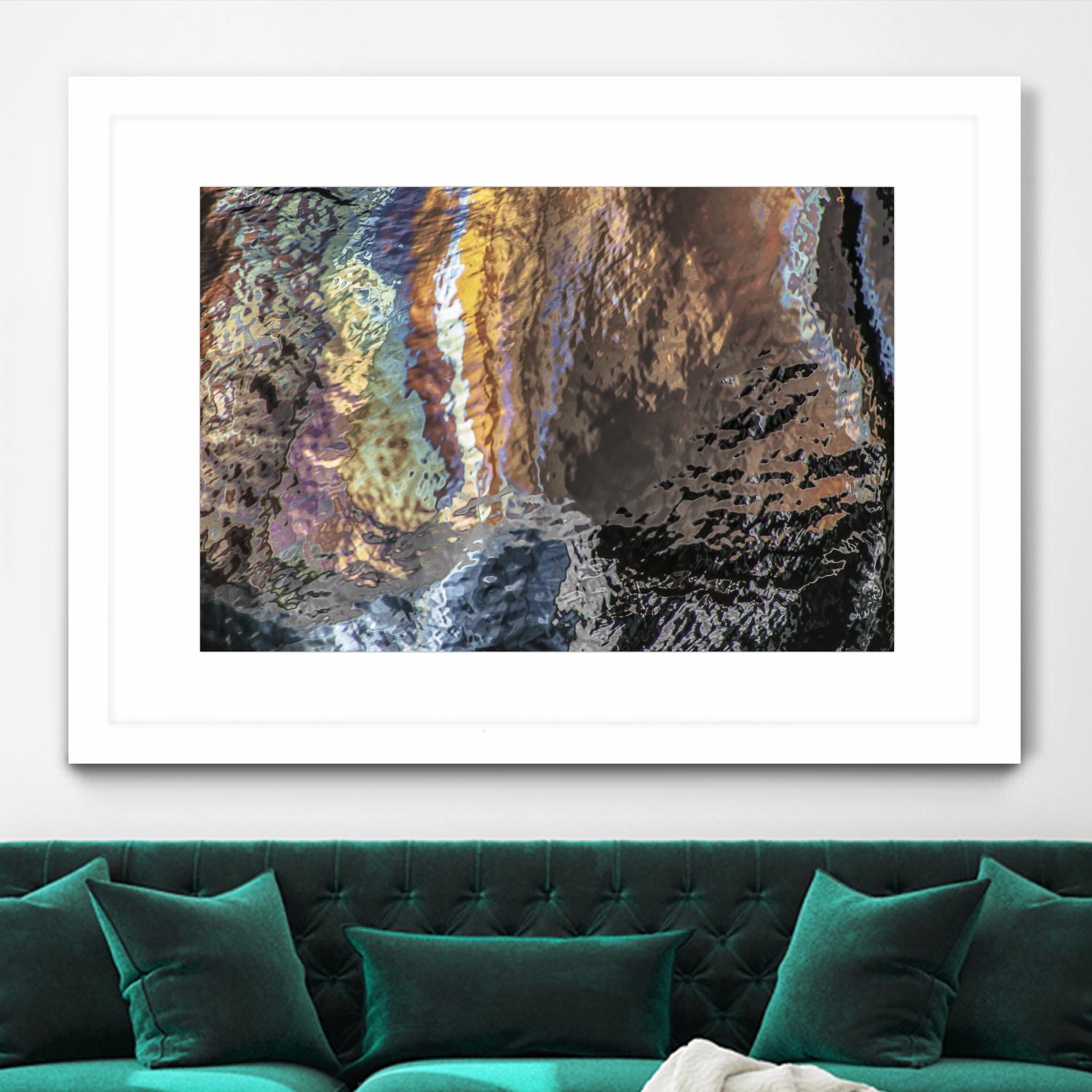 Burnish II by Norm Stelfox on GIANT ART - black nature