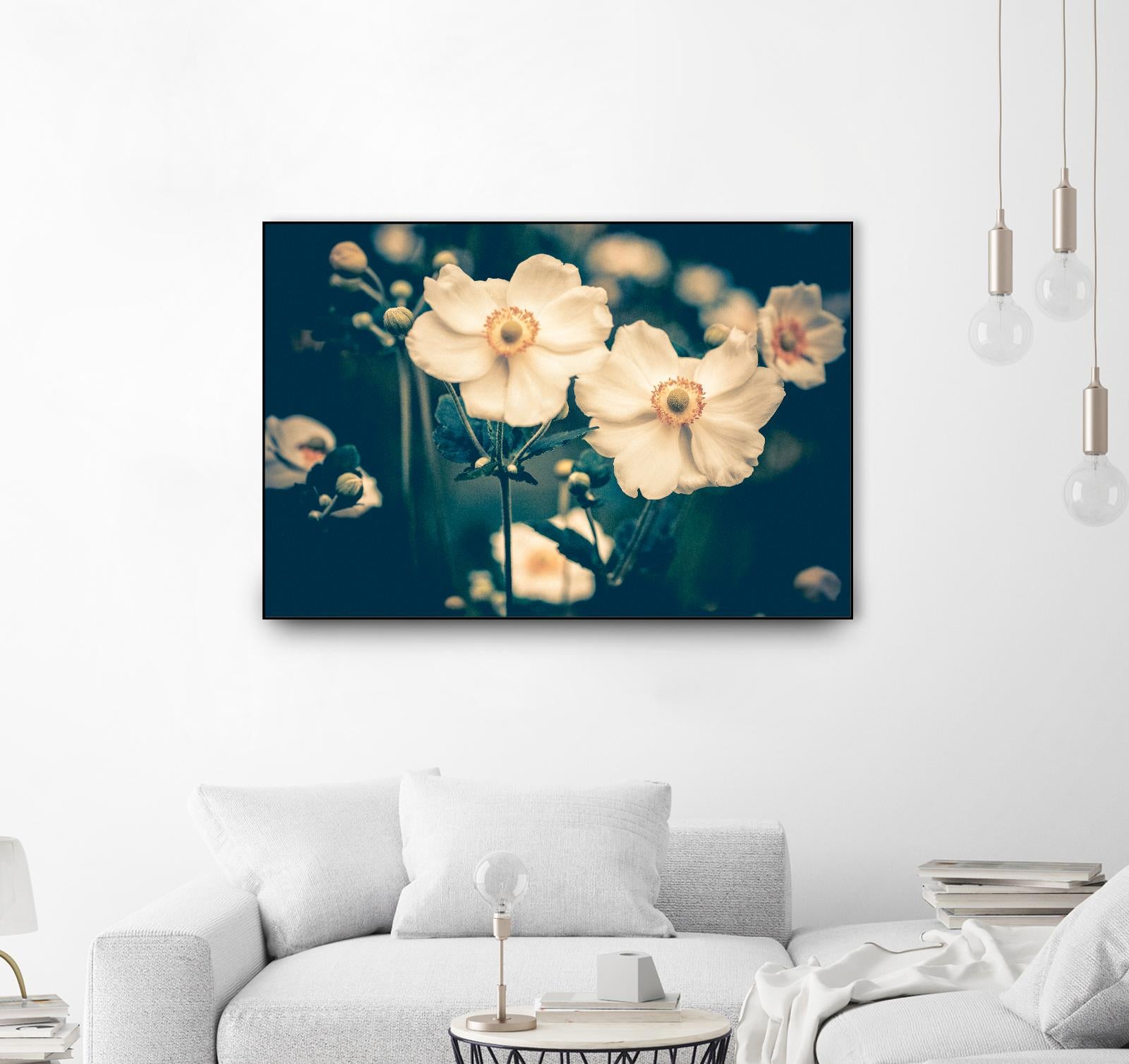 Dogwood by Olivia Joy on GIANT ART - grey floral