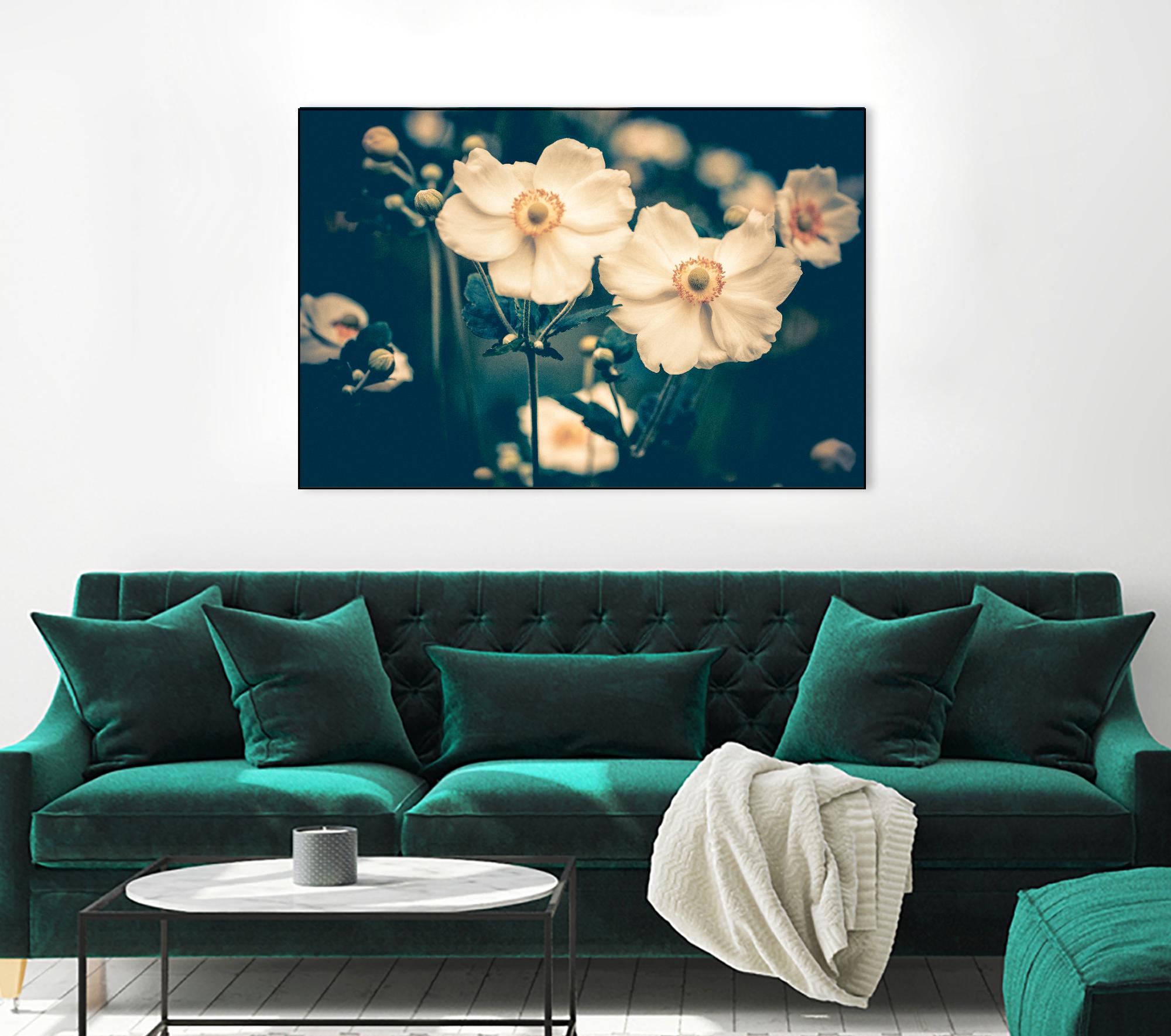 Dogwood by Olivia Joy on GIANT ART - grey floral